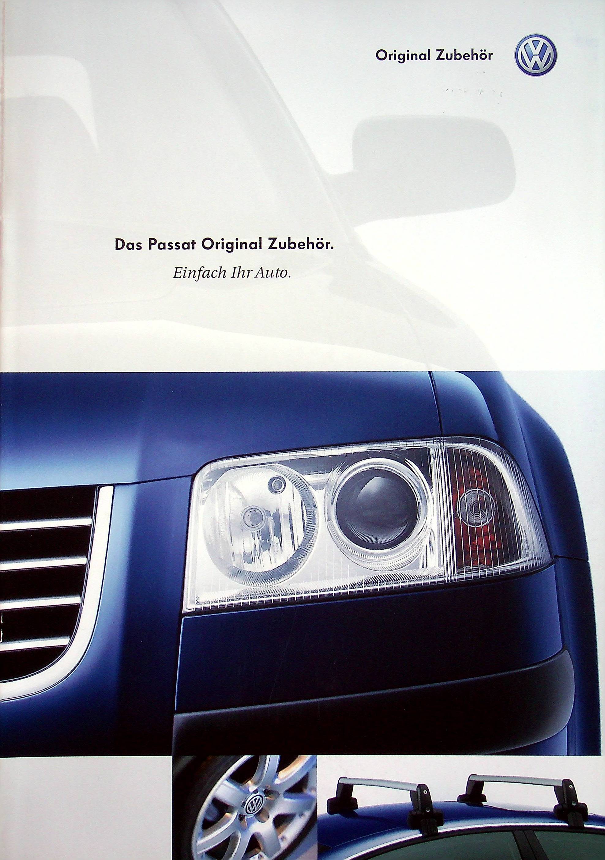 VW Passat B5 - Zubehör - Prospekt 06/2002