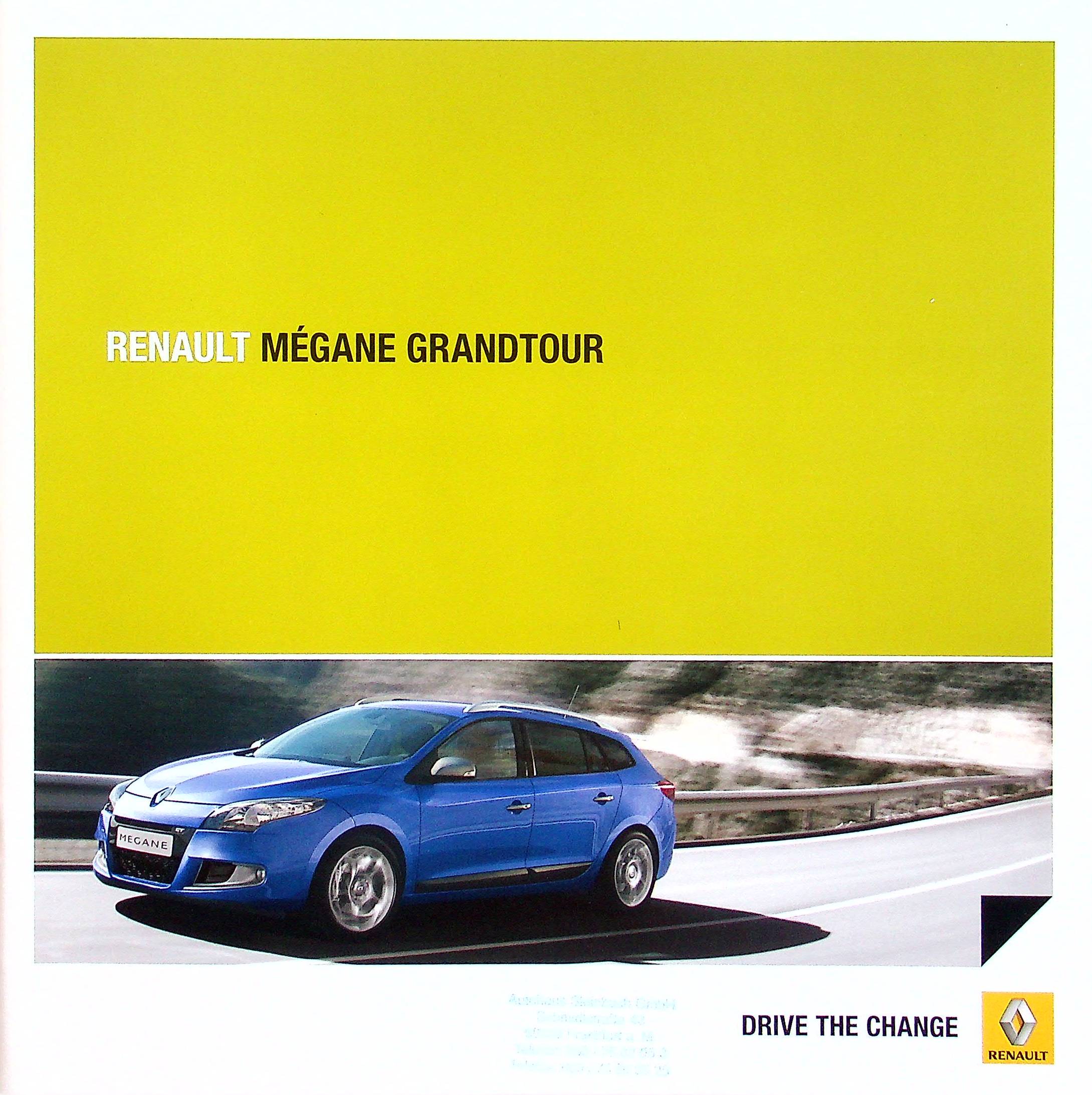 Renault Megane Grandtour Prospekt 09/2010