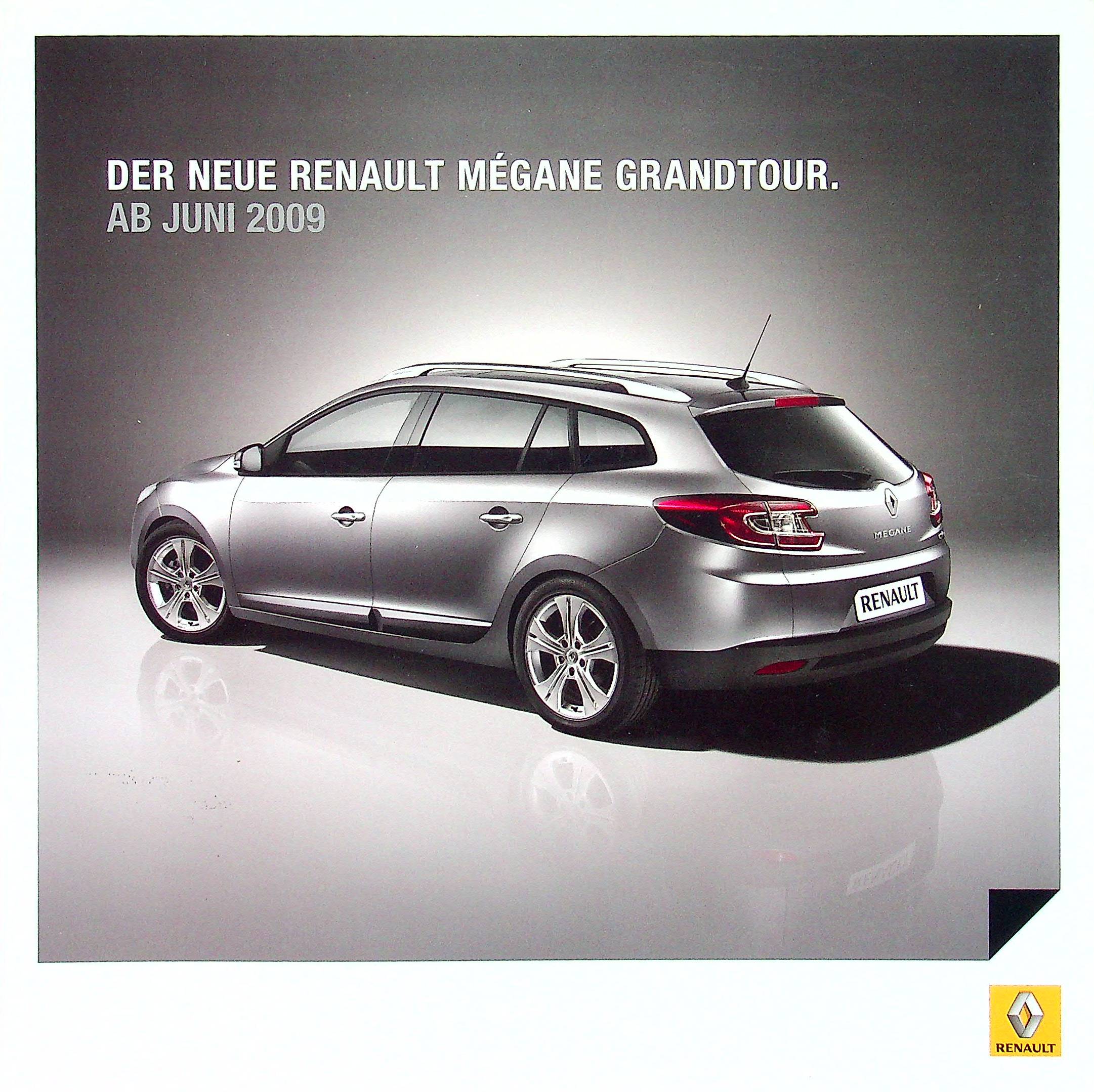 Renault Megane Grandtour Prospekt 03/2009