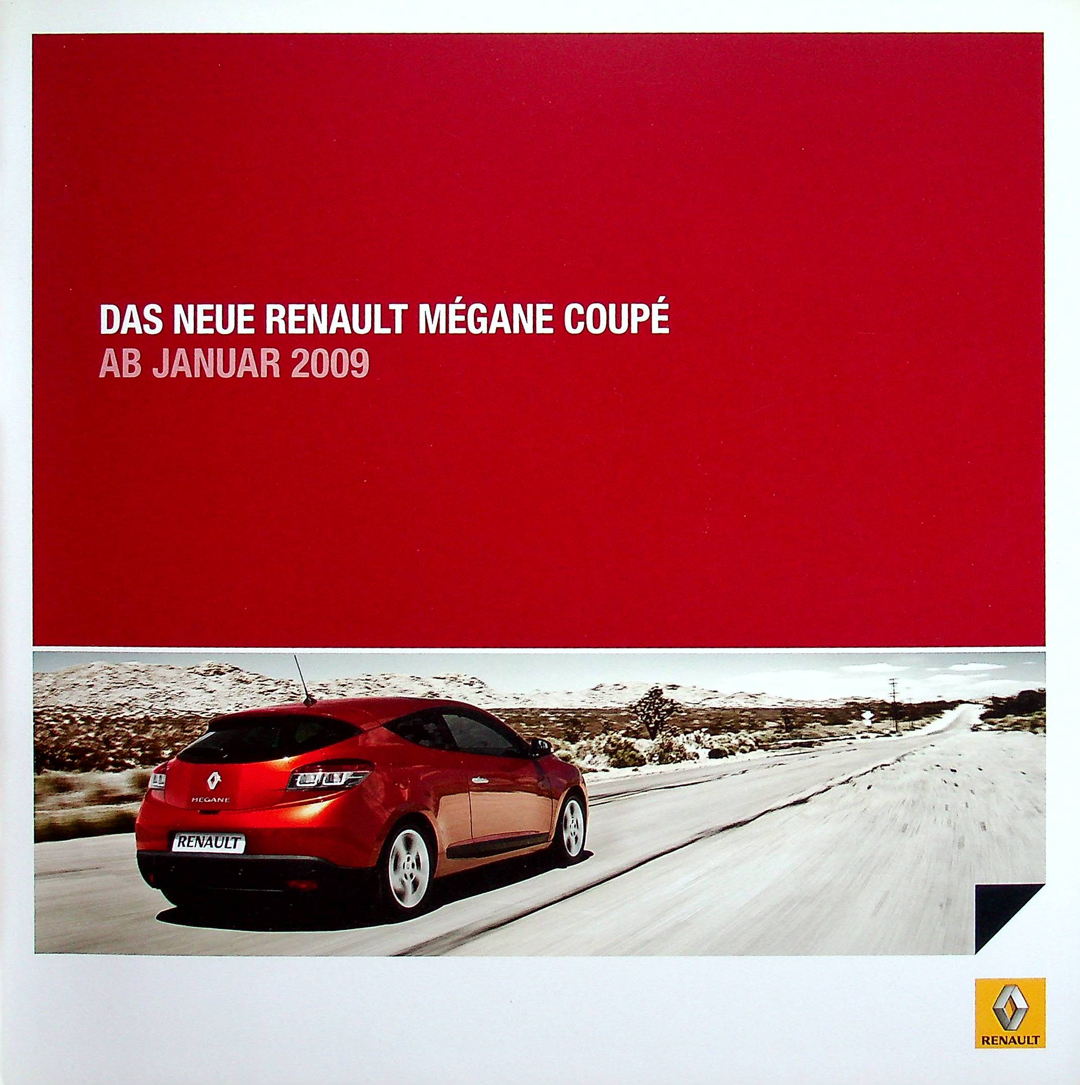 Renault Megane Coupe Prospekt 10/2008