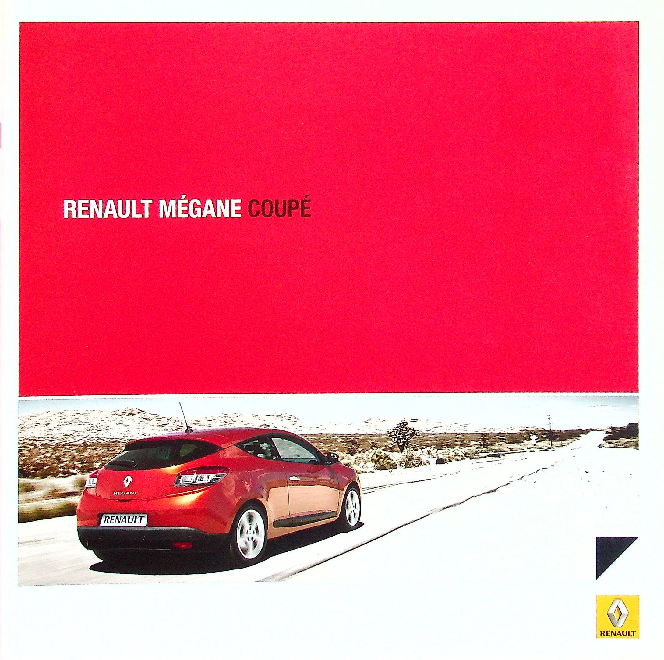 Renault Megane Coupe Prospekt 06/2009