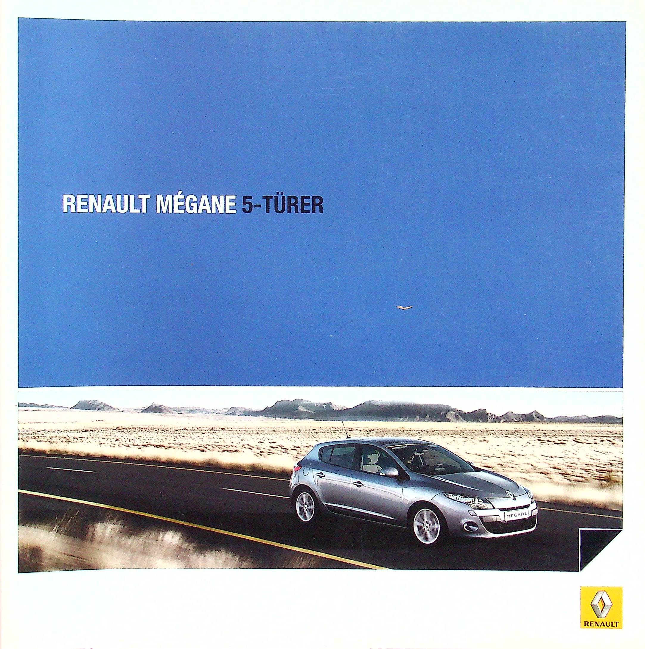 Renault Megane Prospekt 09/2009