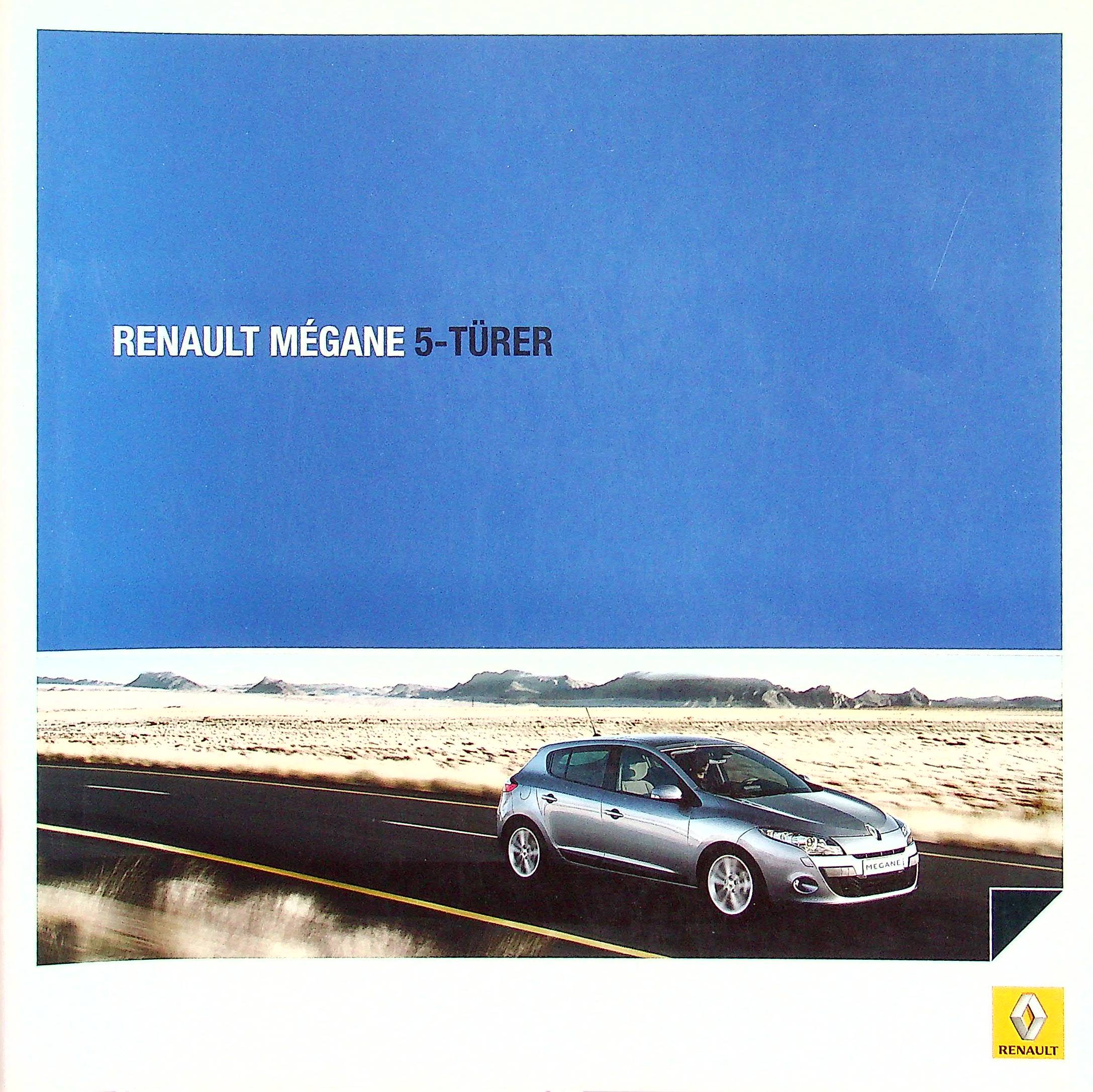 Renault Megane Prospekt 10/2008