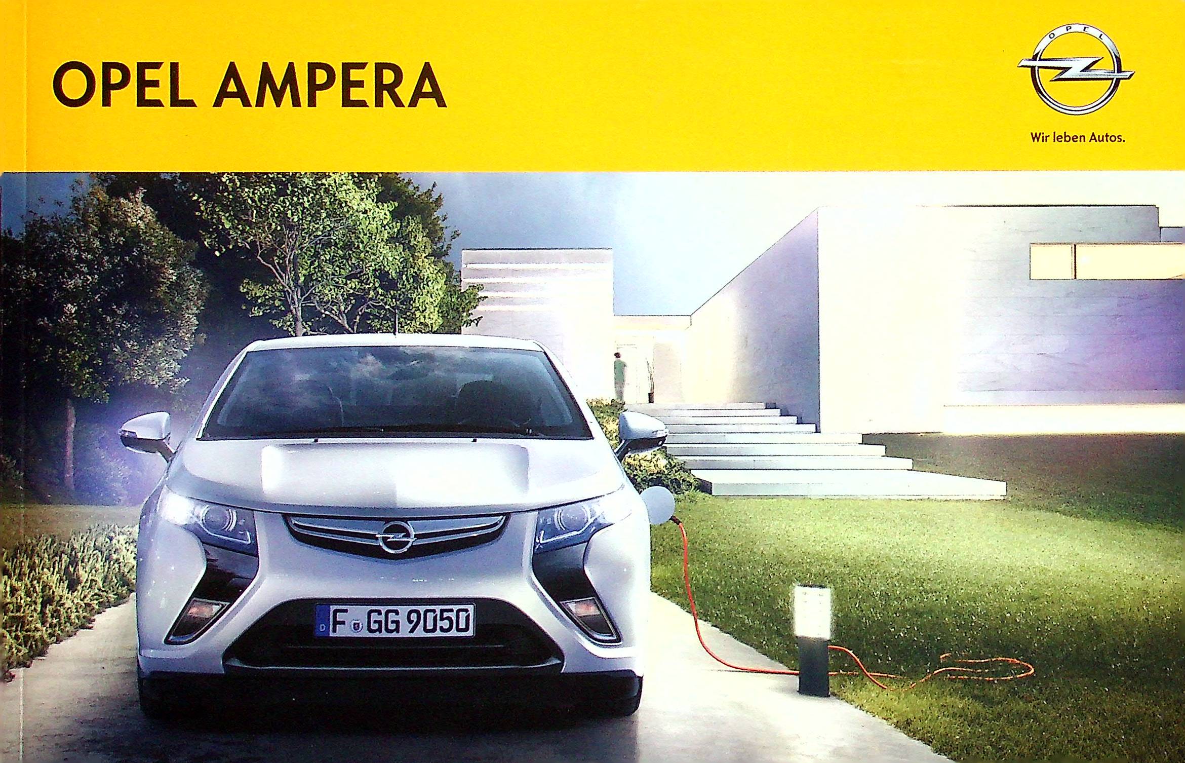 Opel Ampera Prospekt 08/2011