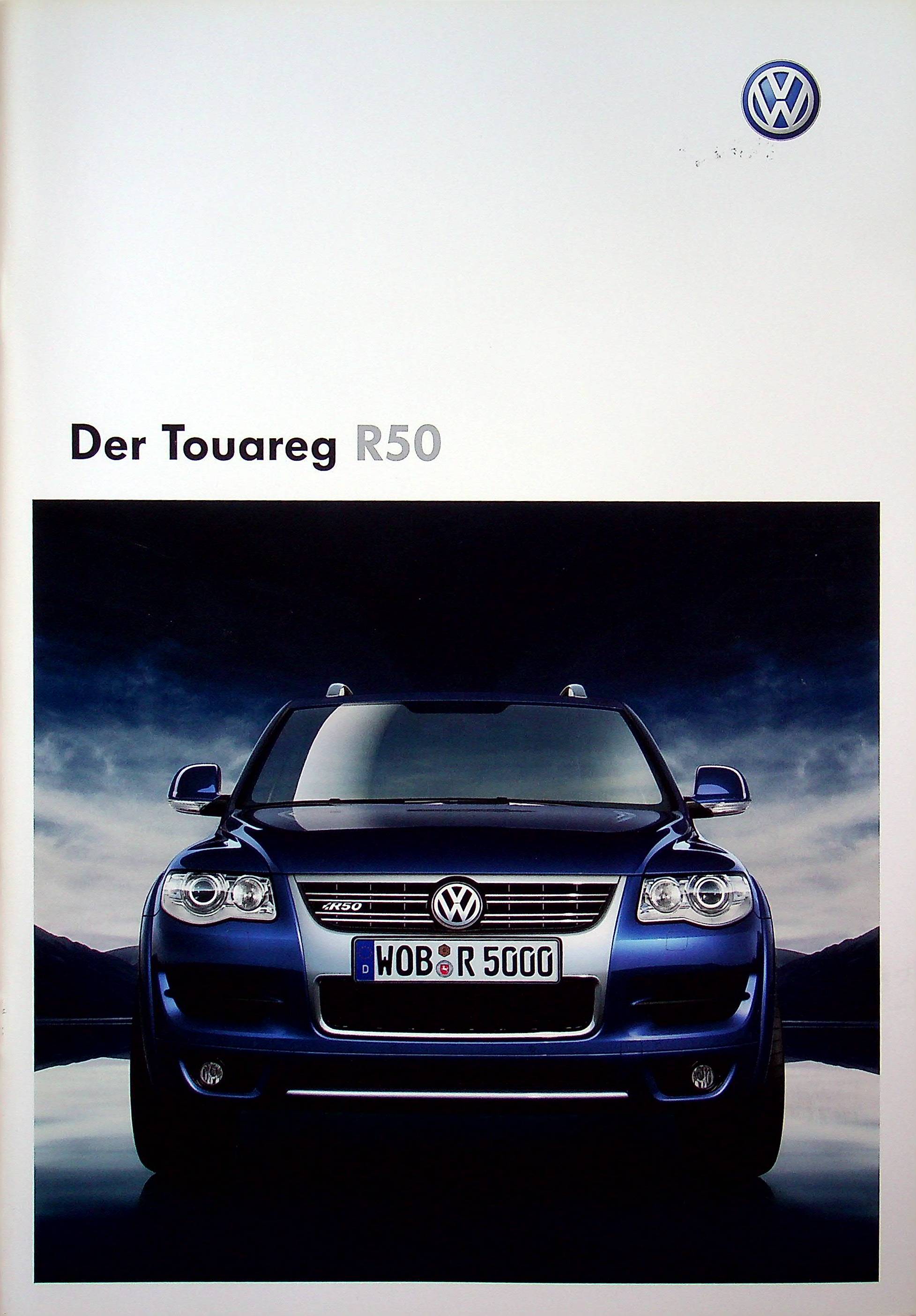 VW Touareg R50 Prospekt 05/2008