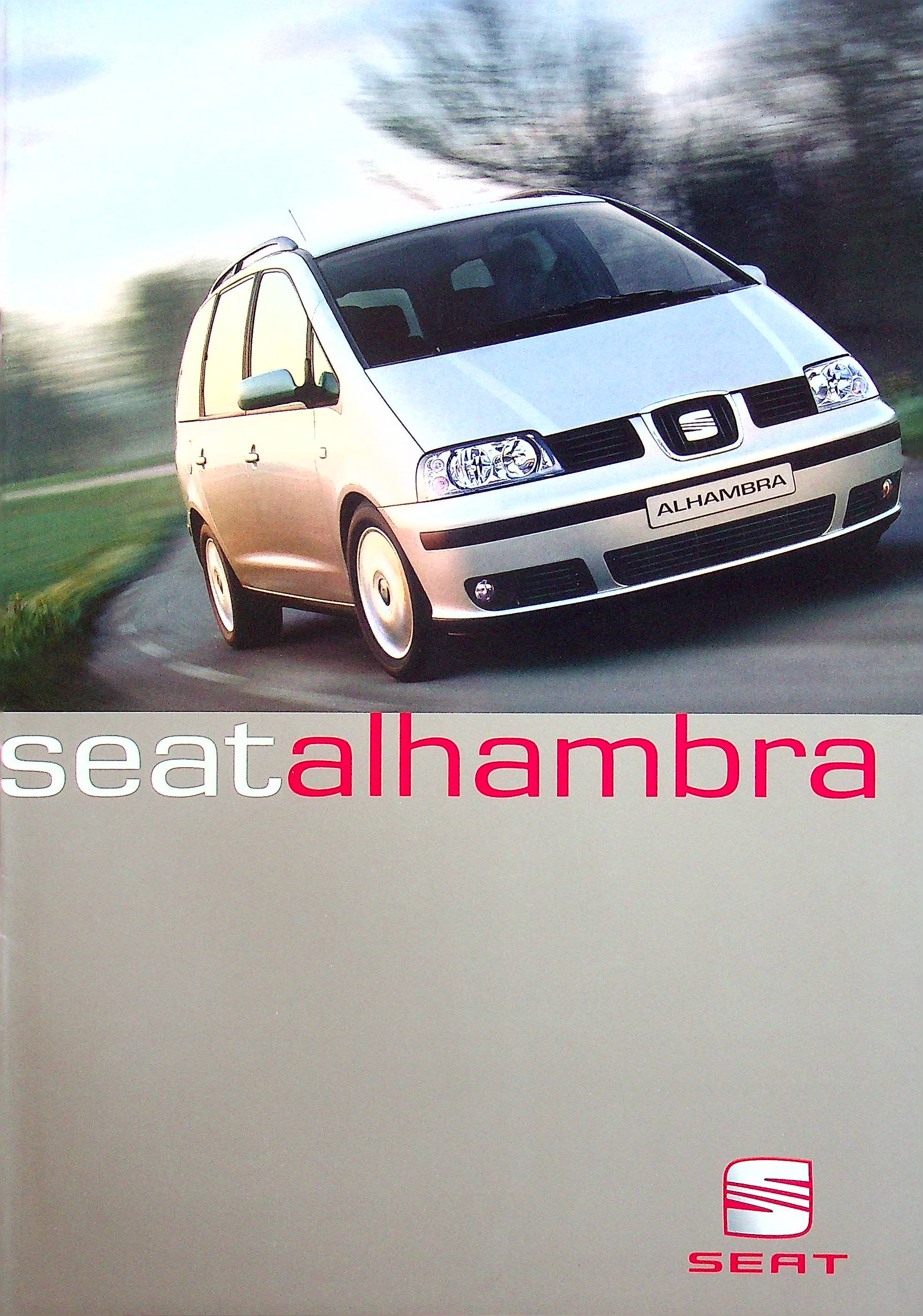 Seat Alhambra Prospekt 06/2000