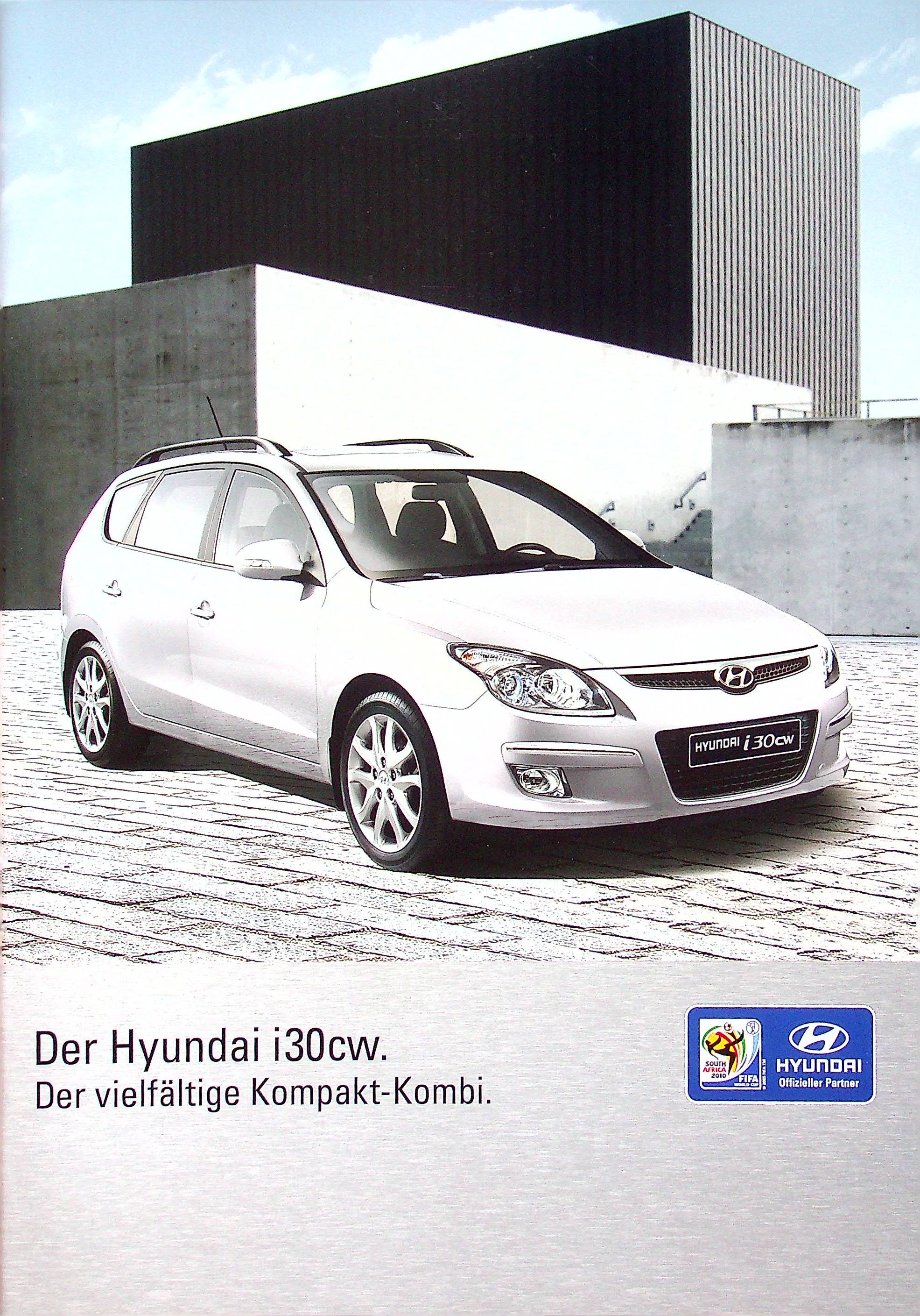 Hyundai i30 cw Prospekt 01/2010