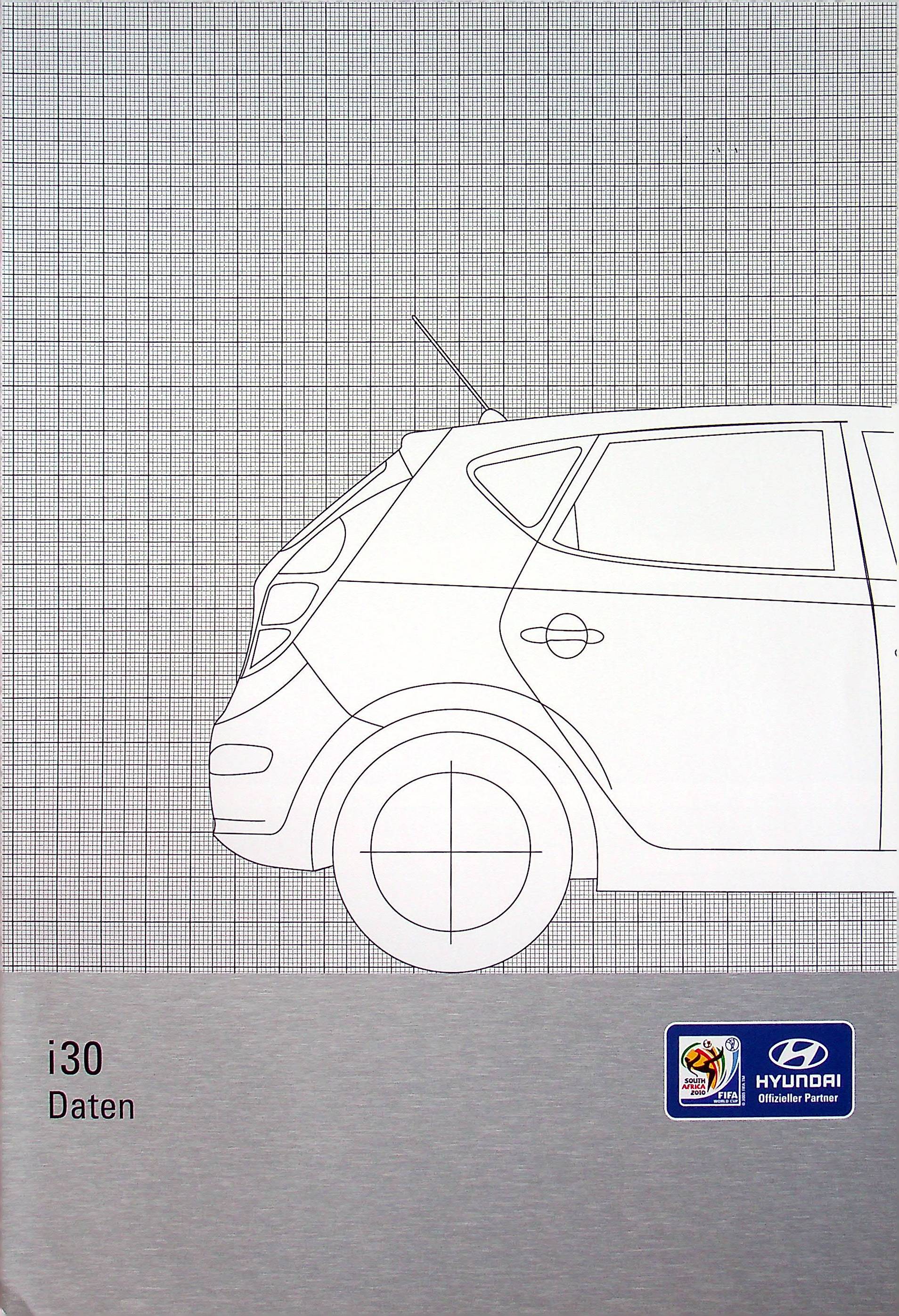Hyundai i30 - technische Daten & Ausstattungen - Prospekt 07/2009
