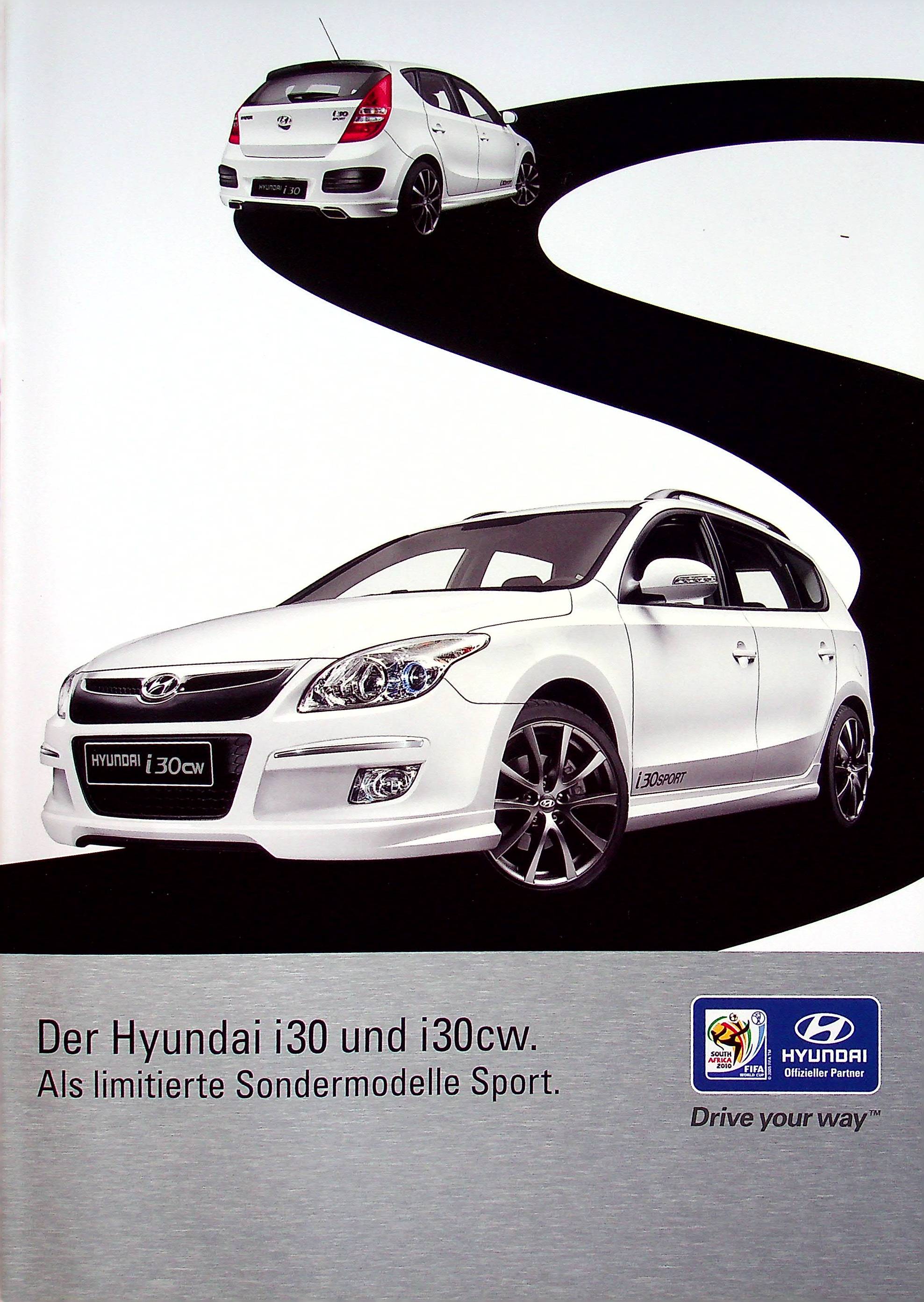 Hyundai i30 + cw - Sport - Prospekt 08/2008