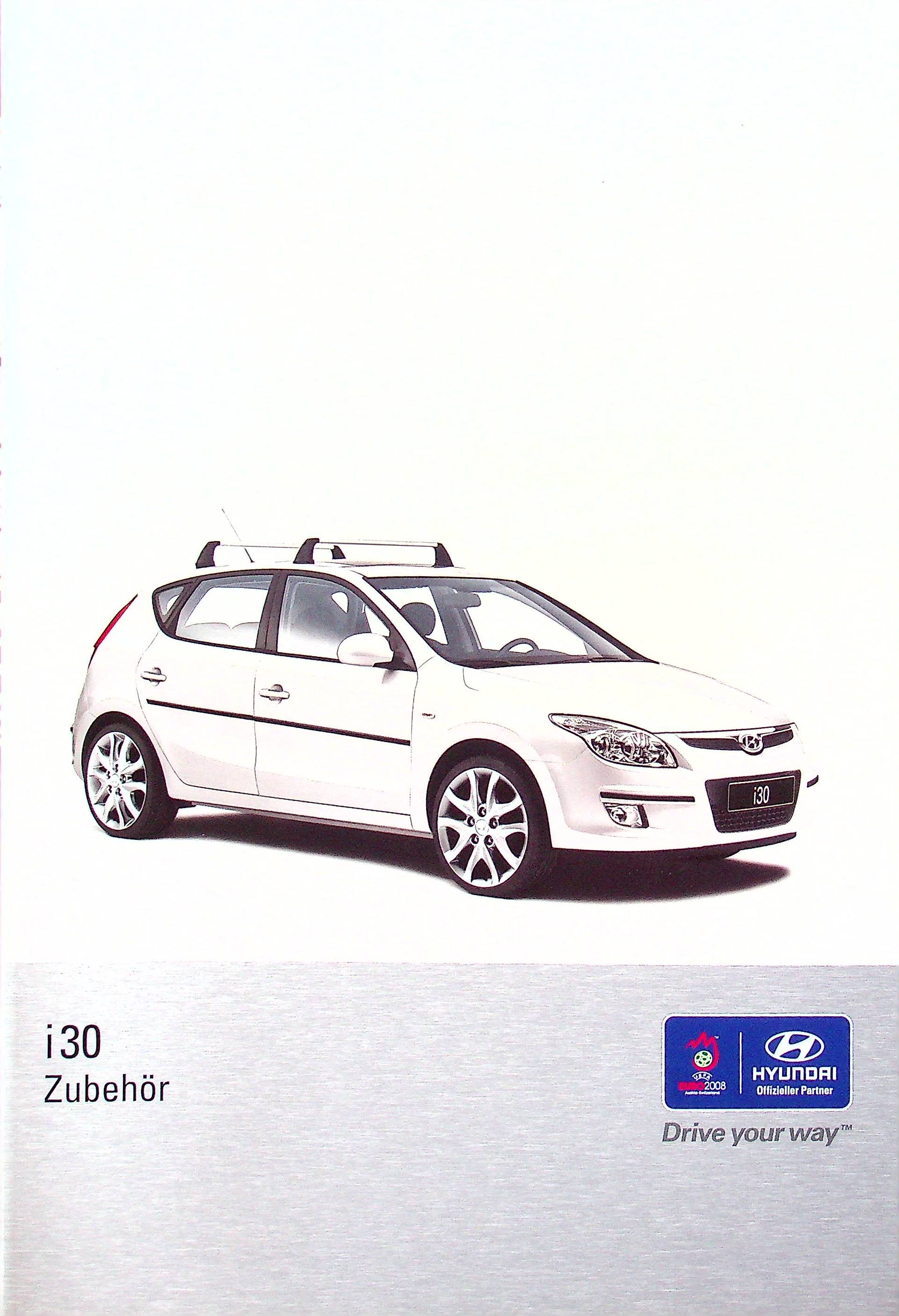 Hyundai i30 - Zubehör - Prospekt 08/2007