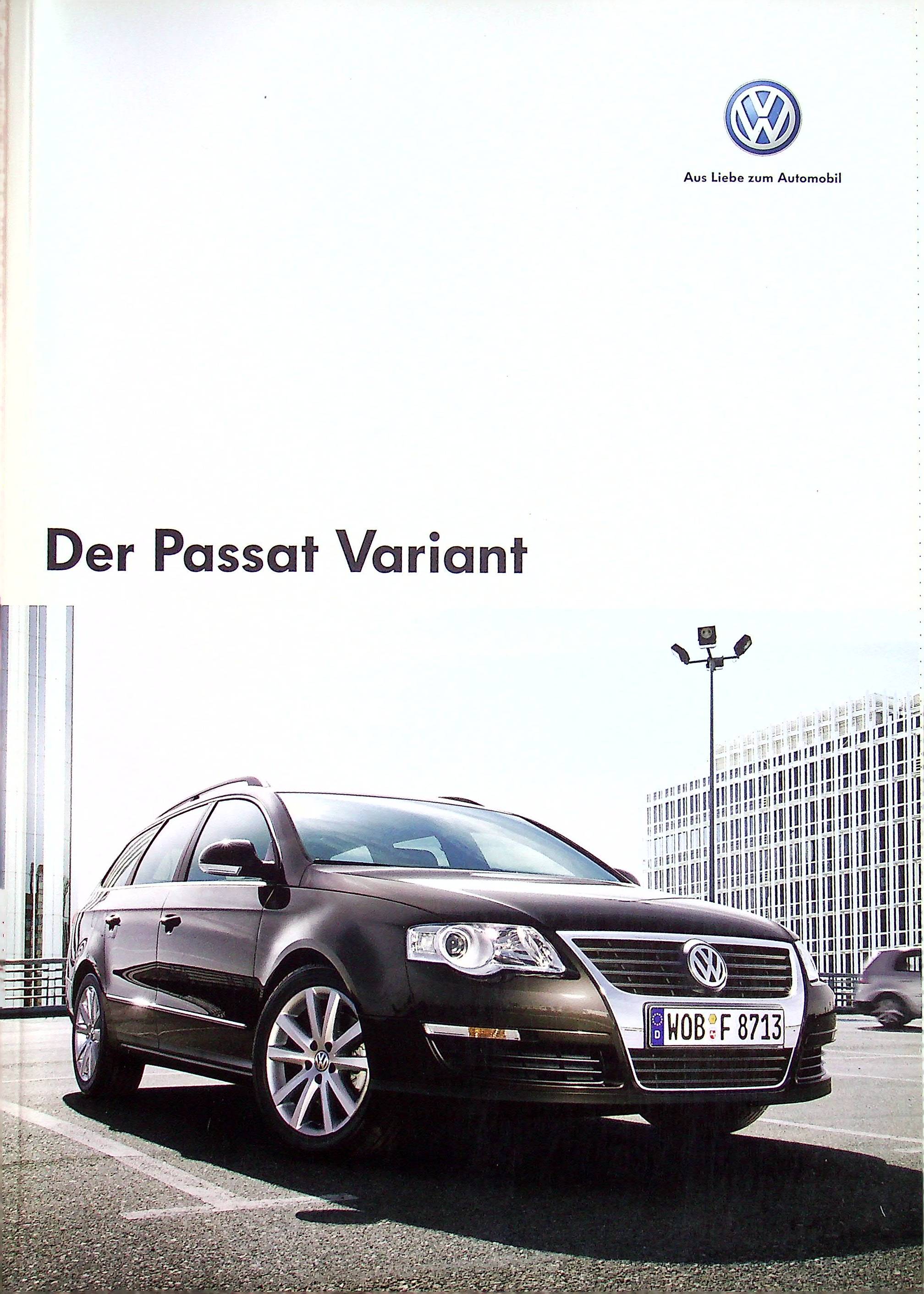 VW Passat B6 Variant Prospekt 05/2006