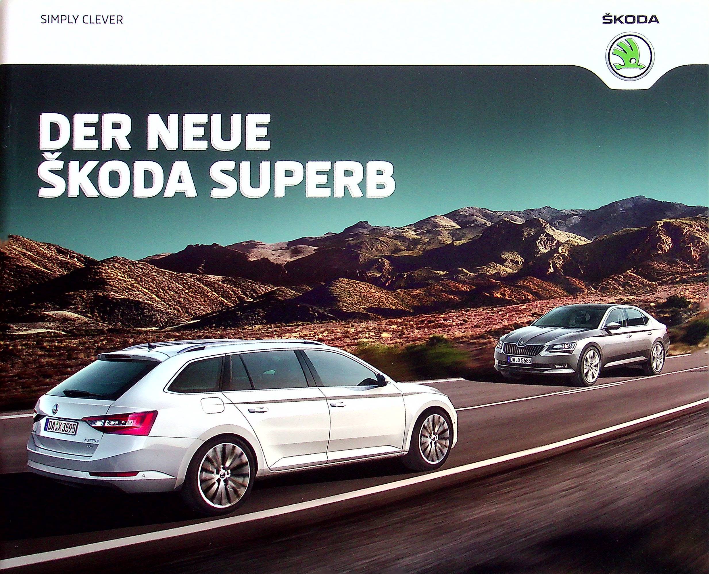 Skoda Superb Prospekt 09/2015