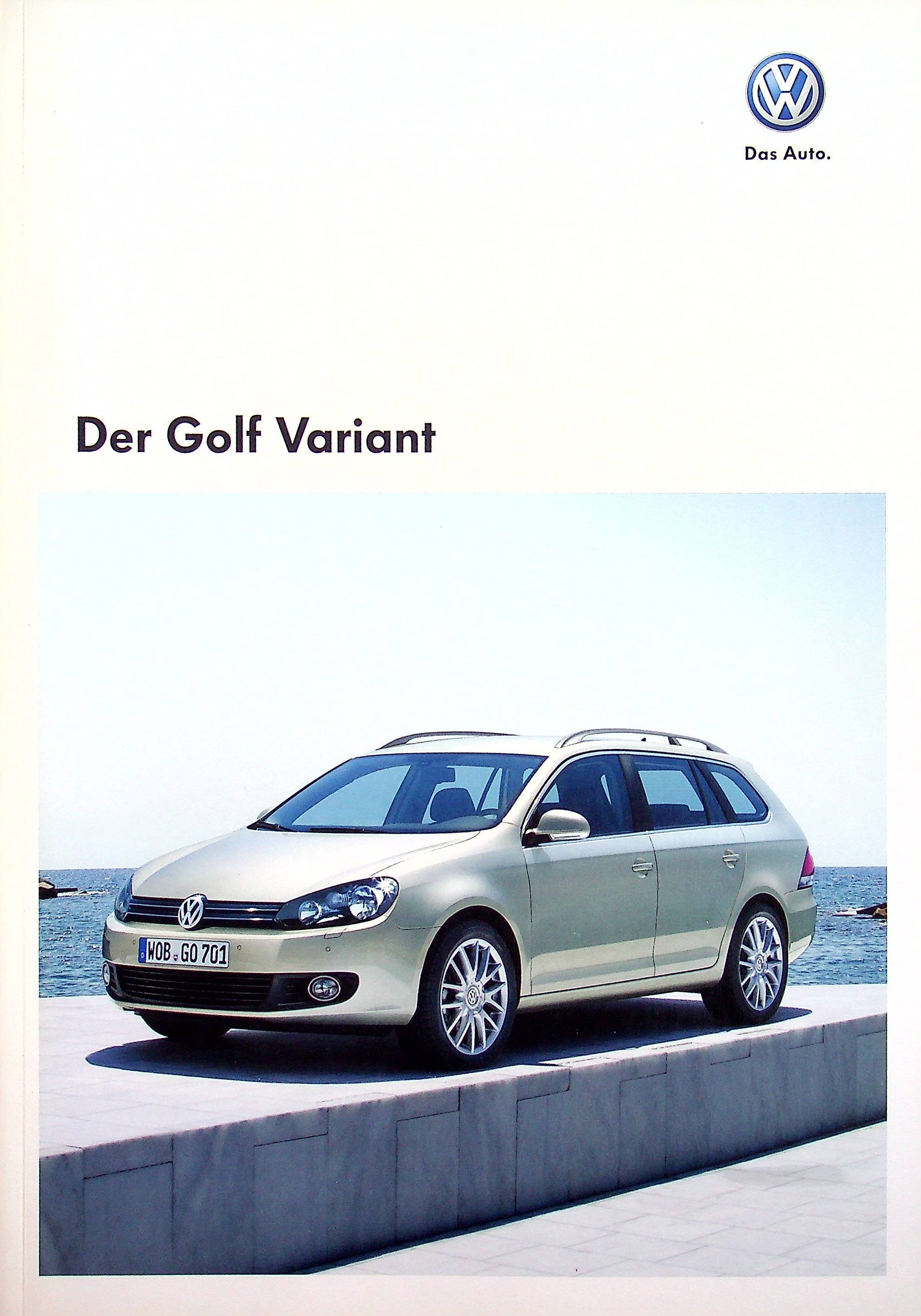 VW Golf VI Variant Prospekt 06/2011