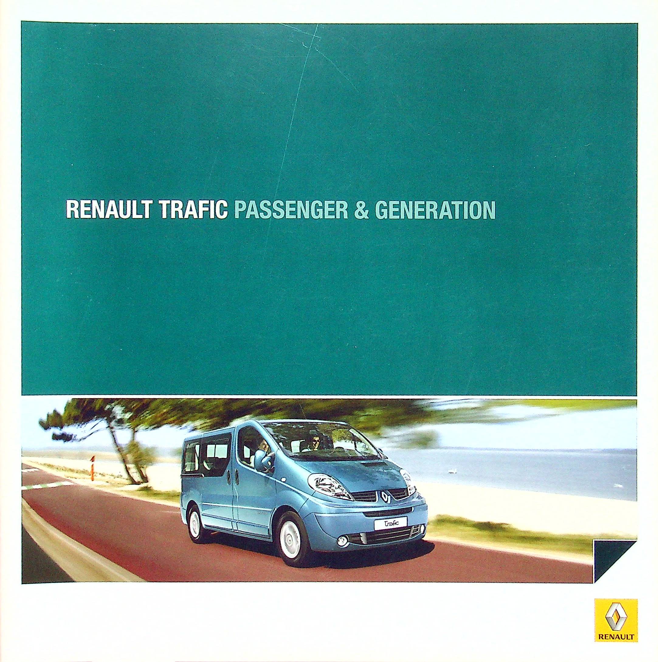 Renault Trafic - Passenger + Generation - Prospekt 04/2009