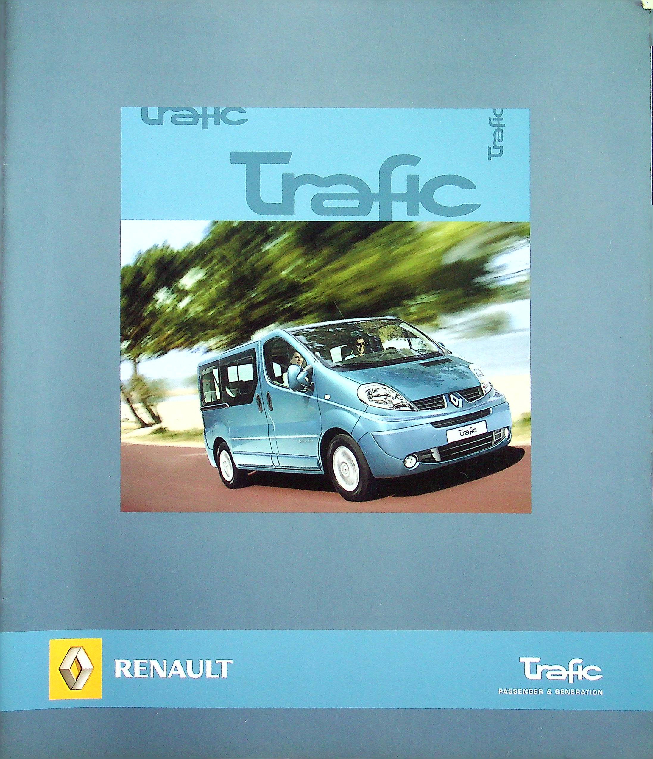 Renault Trafic - Passenger + Generation - Prospekt 09/2008