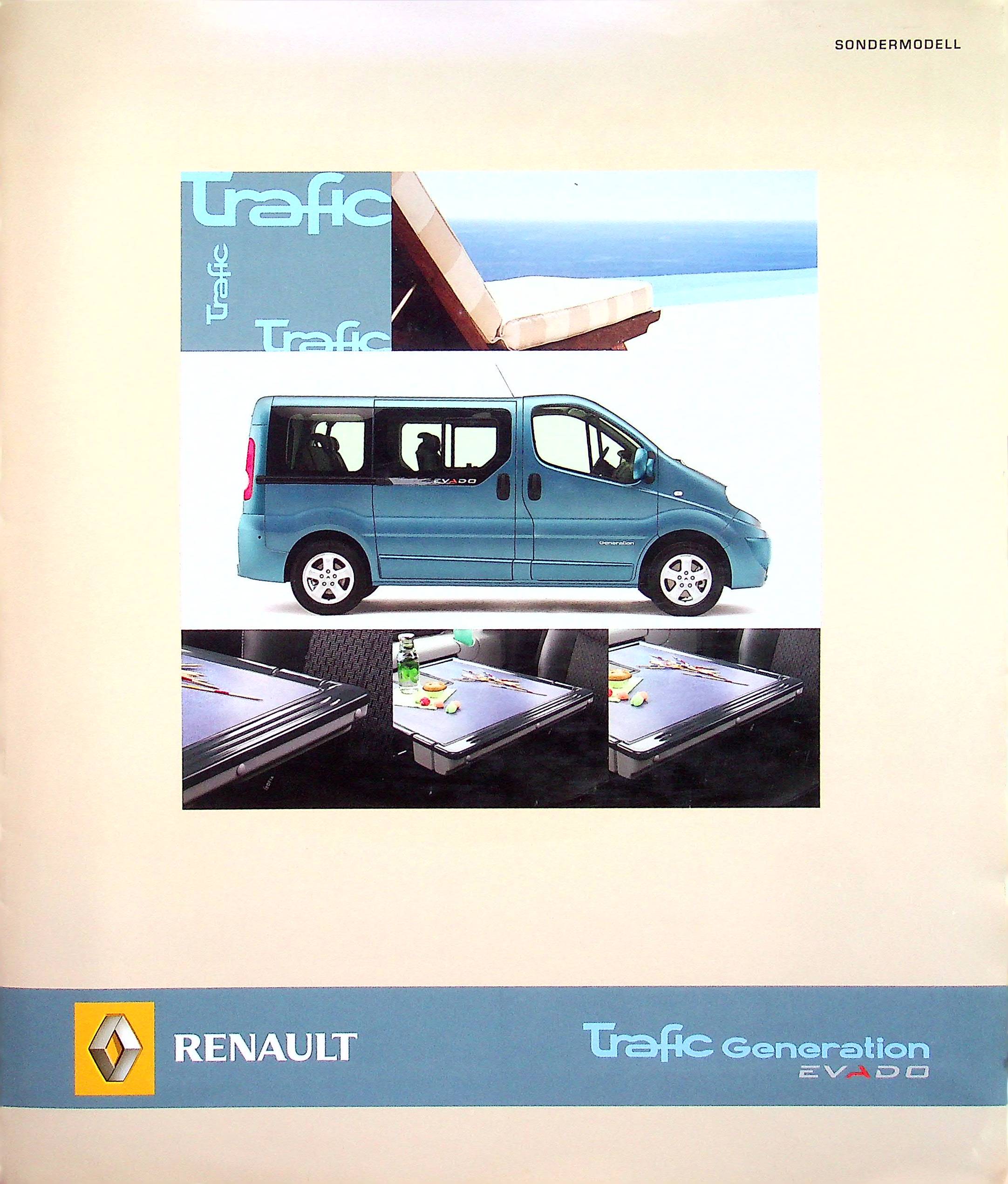 Renault Trafic - Evado - Prospekt 12/2007