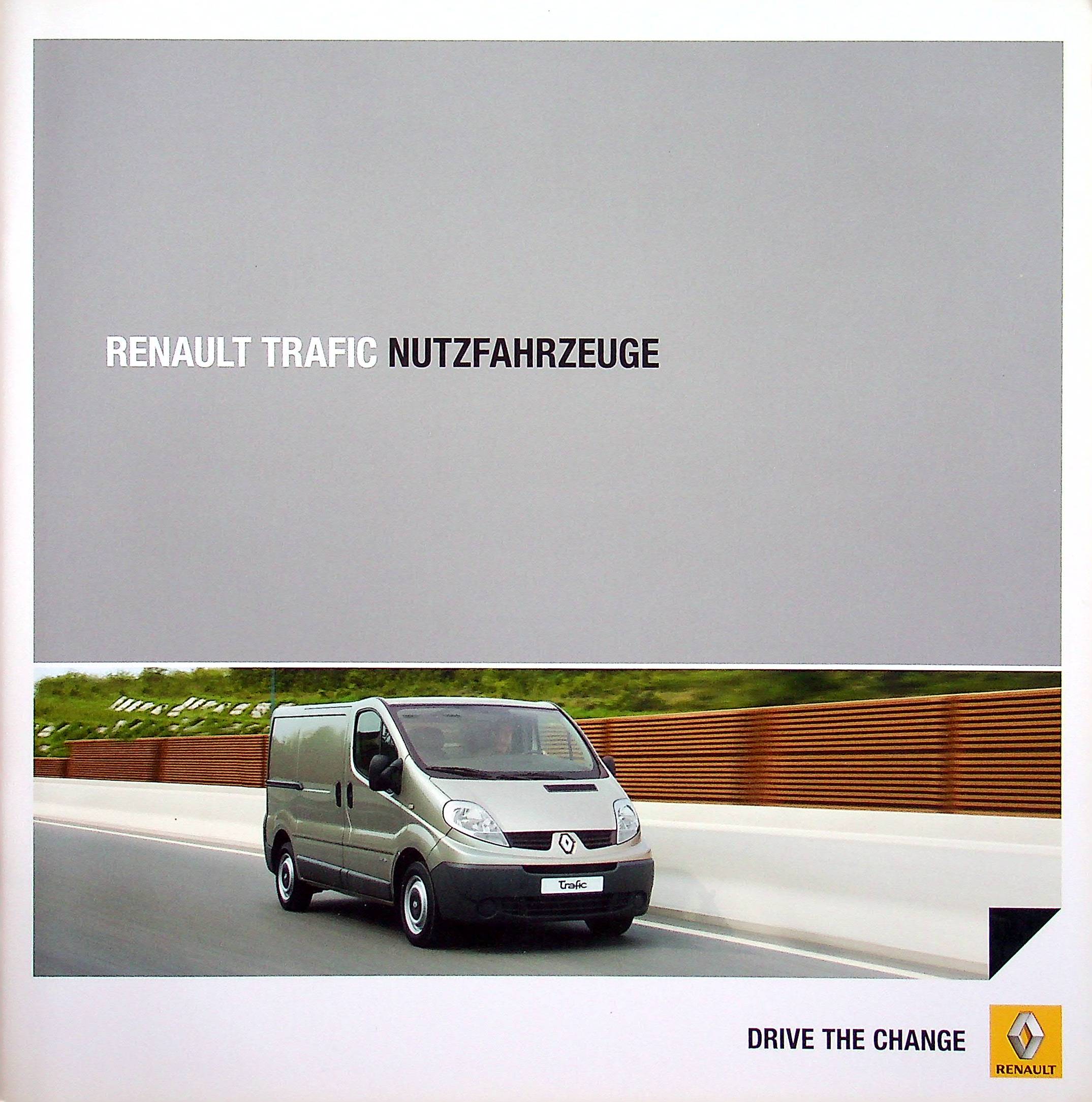 Renault Trafic Kastenwagen Prospekt 05/2010