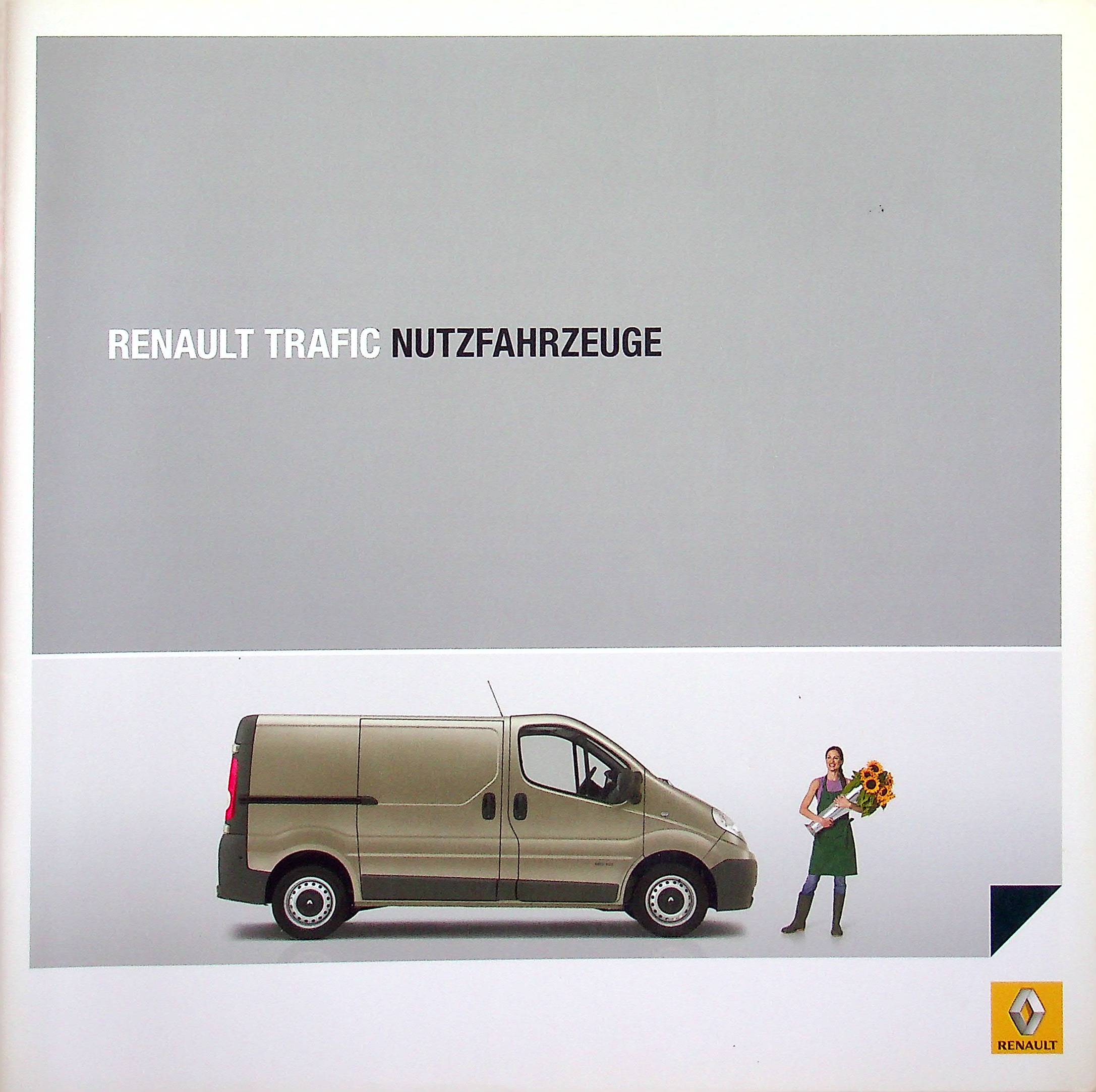 Renault Trafic Kastenwagen Prospekt 04/2009