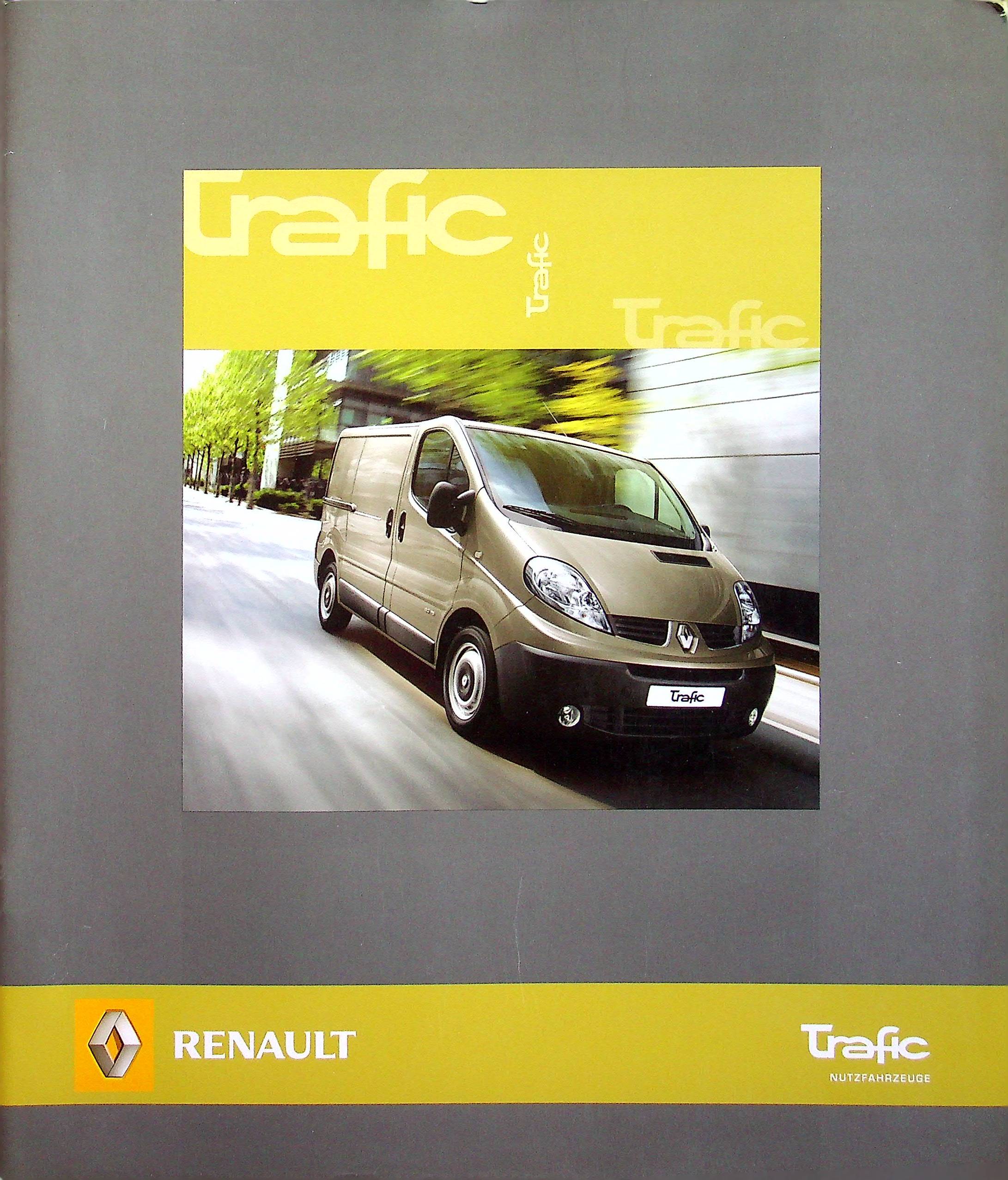 Renault Trafic Prospekt 09/2008