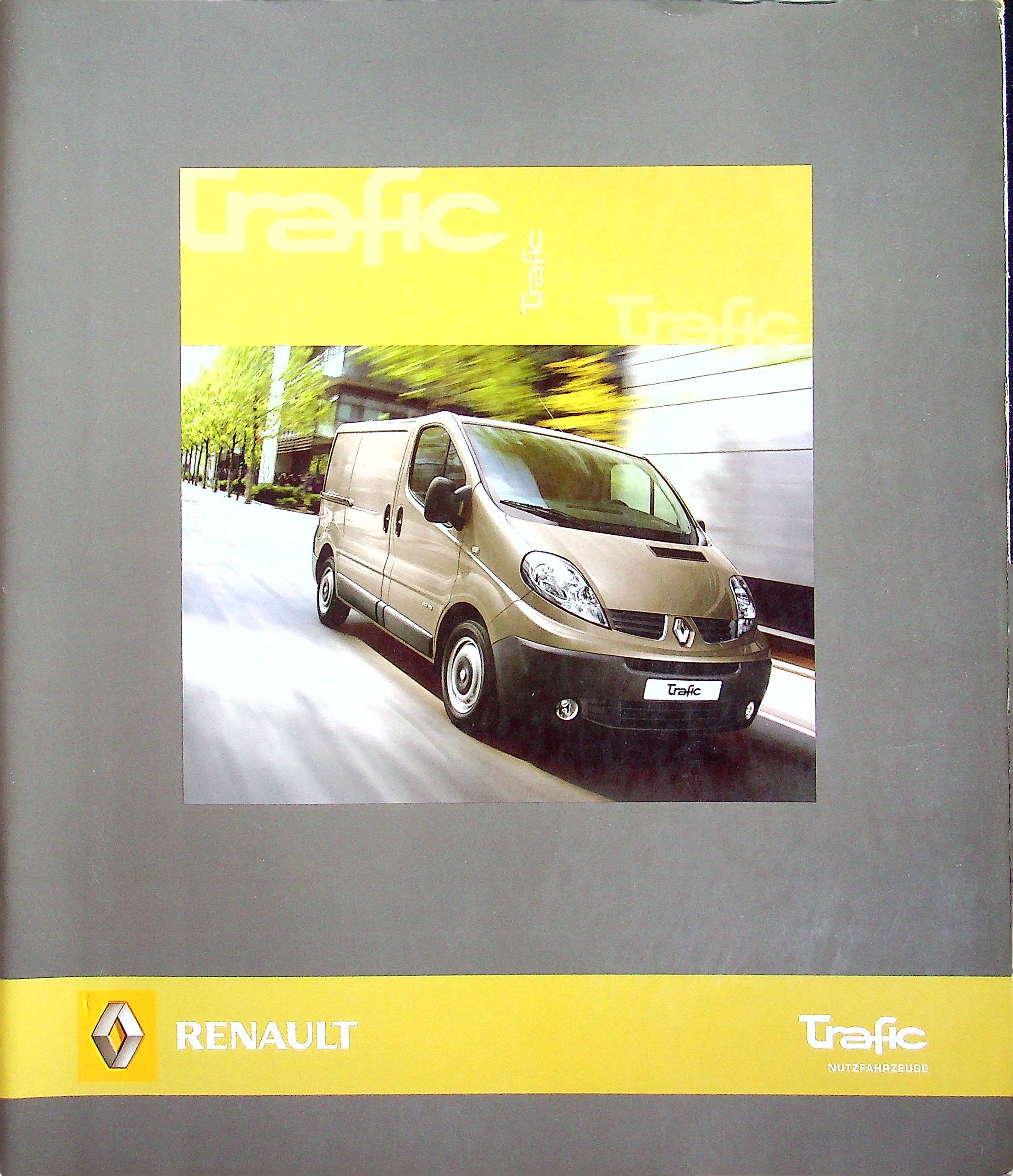 Renault Trafic Prospekt 08/2007