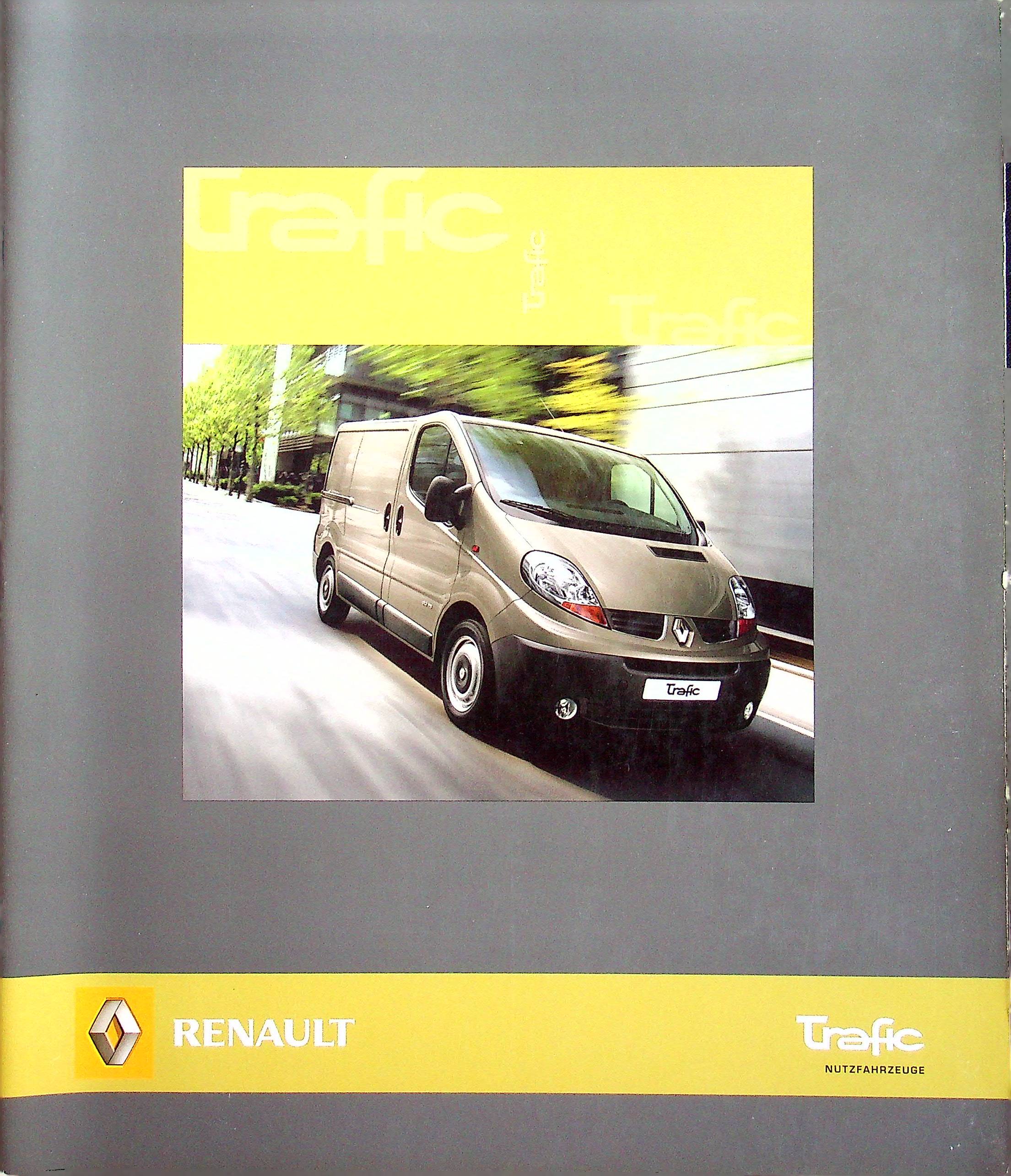 Renault Trafic Prospekt 01/2007