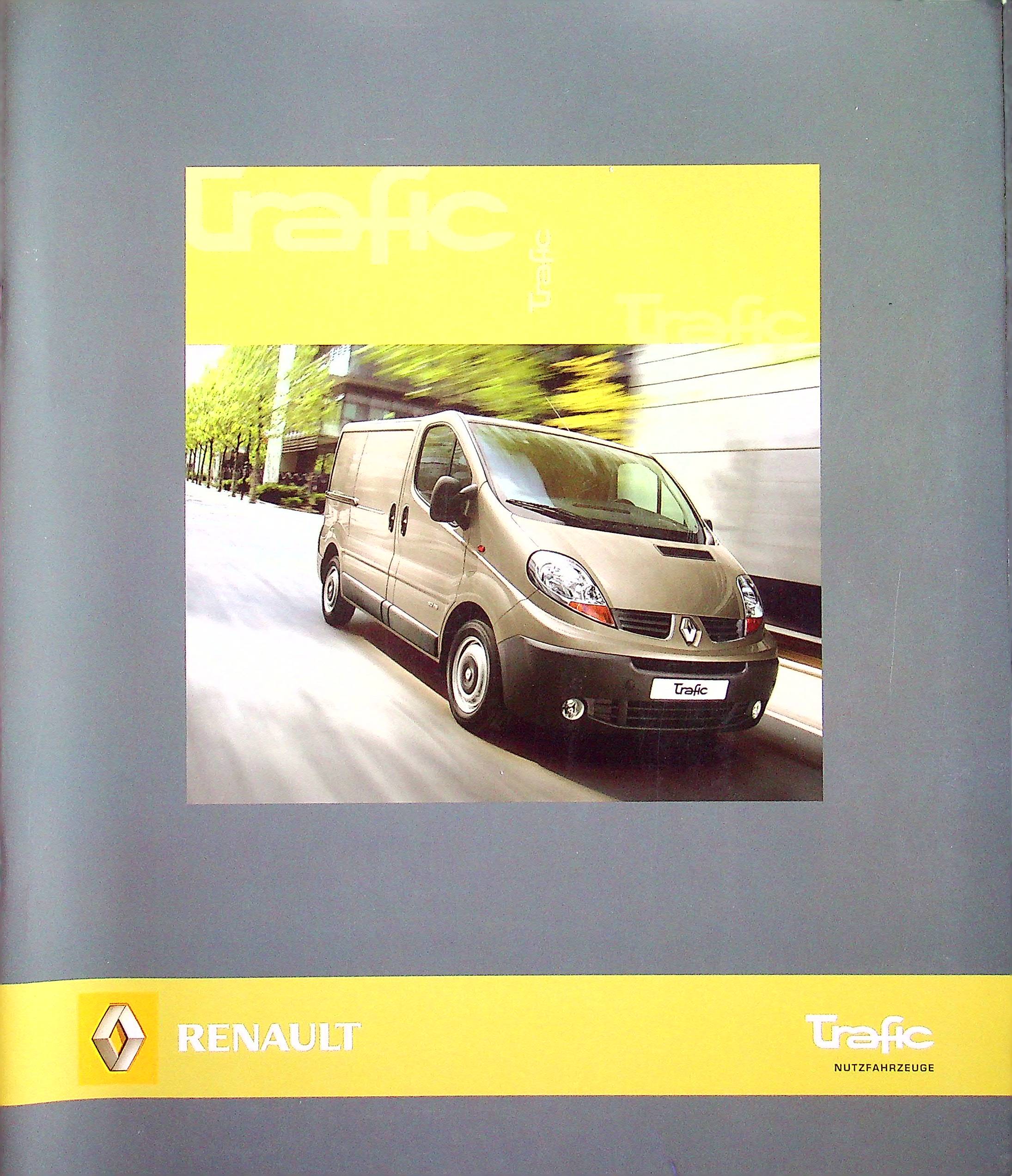 Renault Trafic Prospekt 09/2006