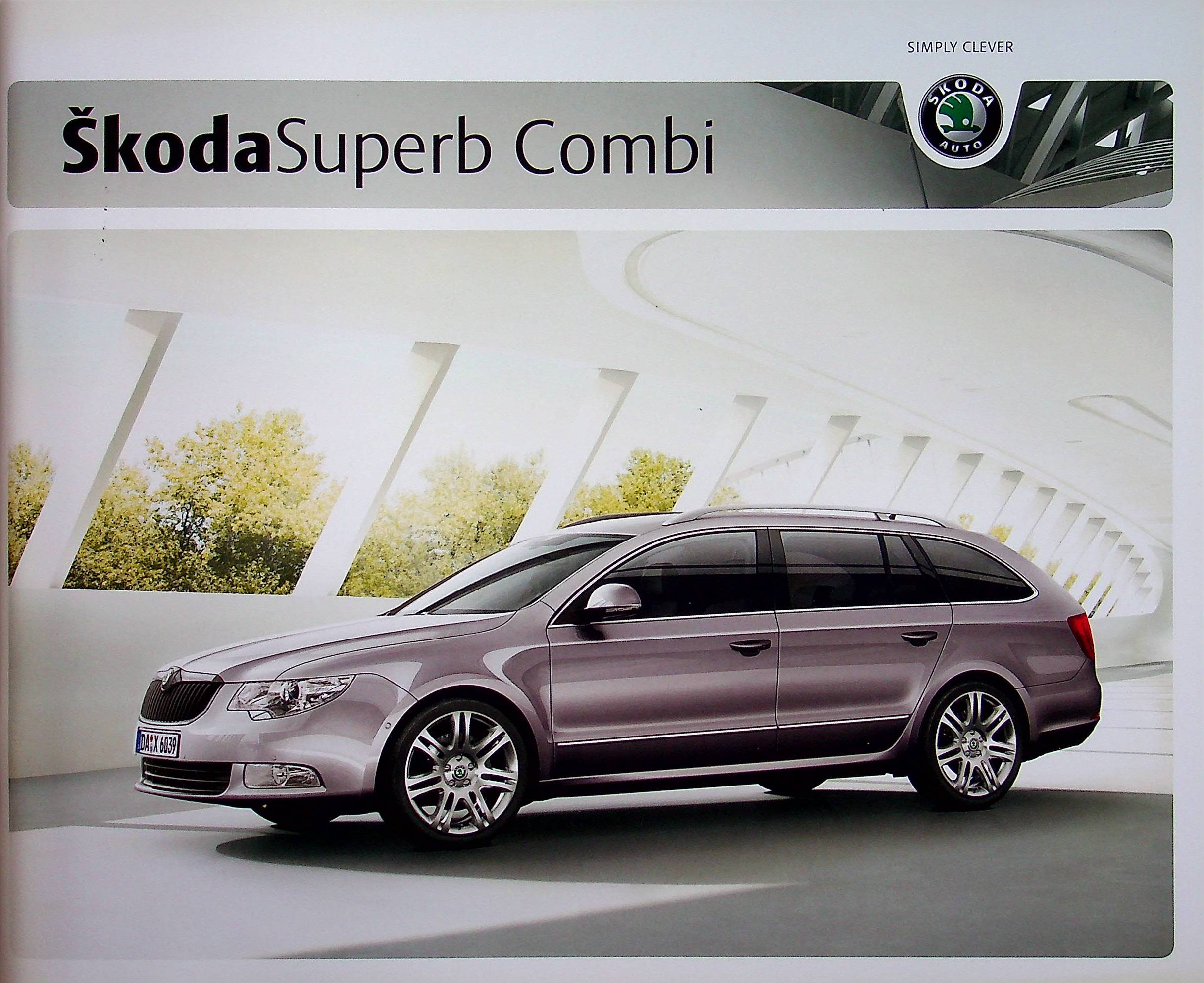 Skoda Superb Combi Prospekt 01/2010