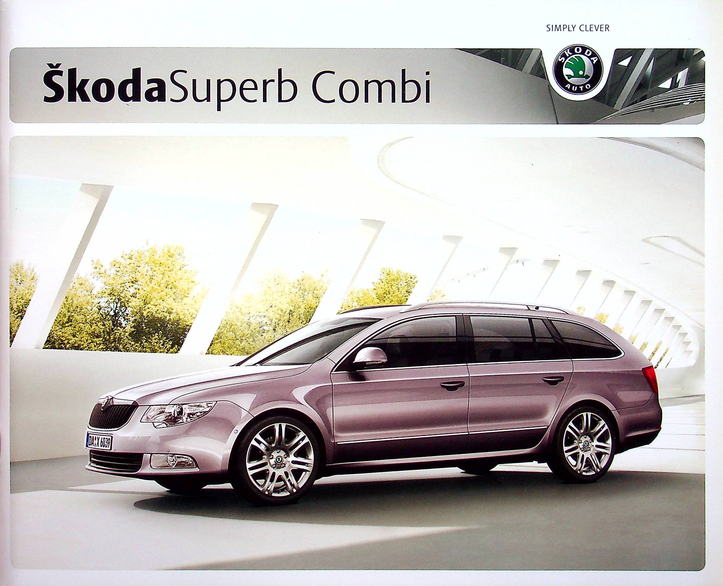 Skoda Superb Combi Prospekt 12/2009