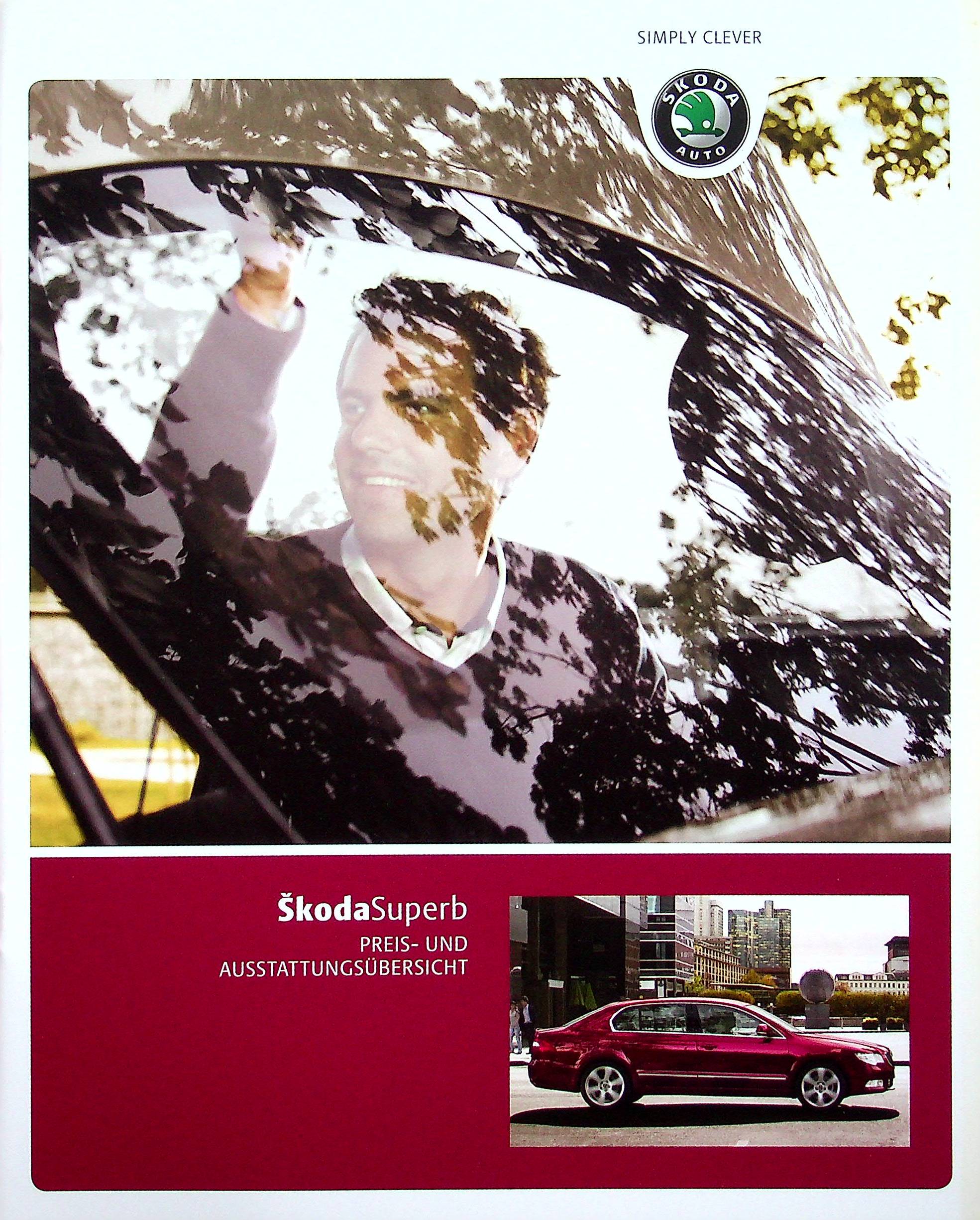 Skoda Superb - Preisliste & Extras - Prospekt 04/2009