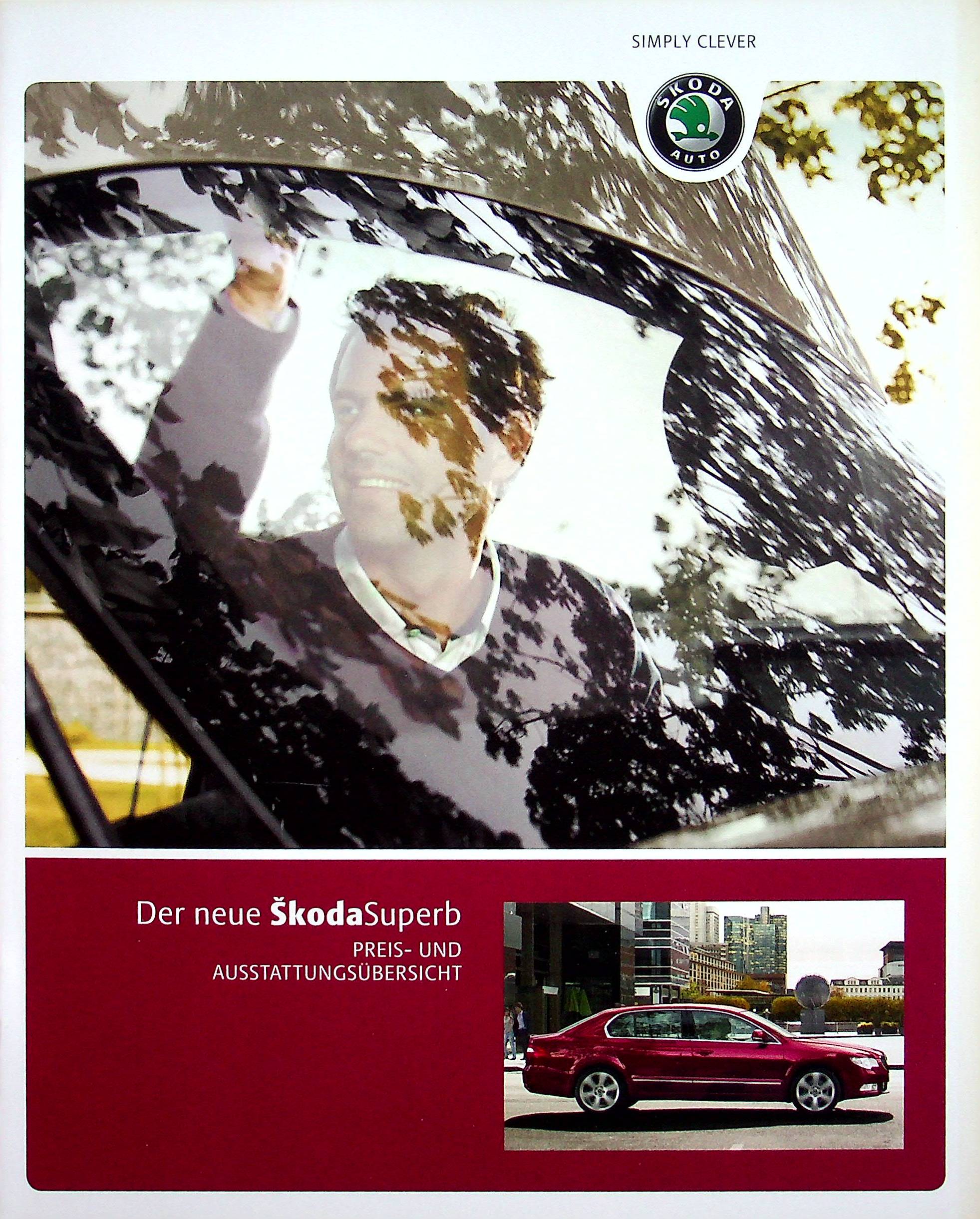 Skoda Superb - Preisliste & Extras - Prospekt 06/2008