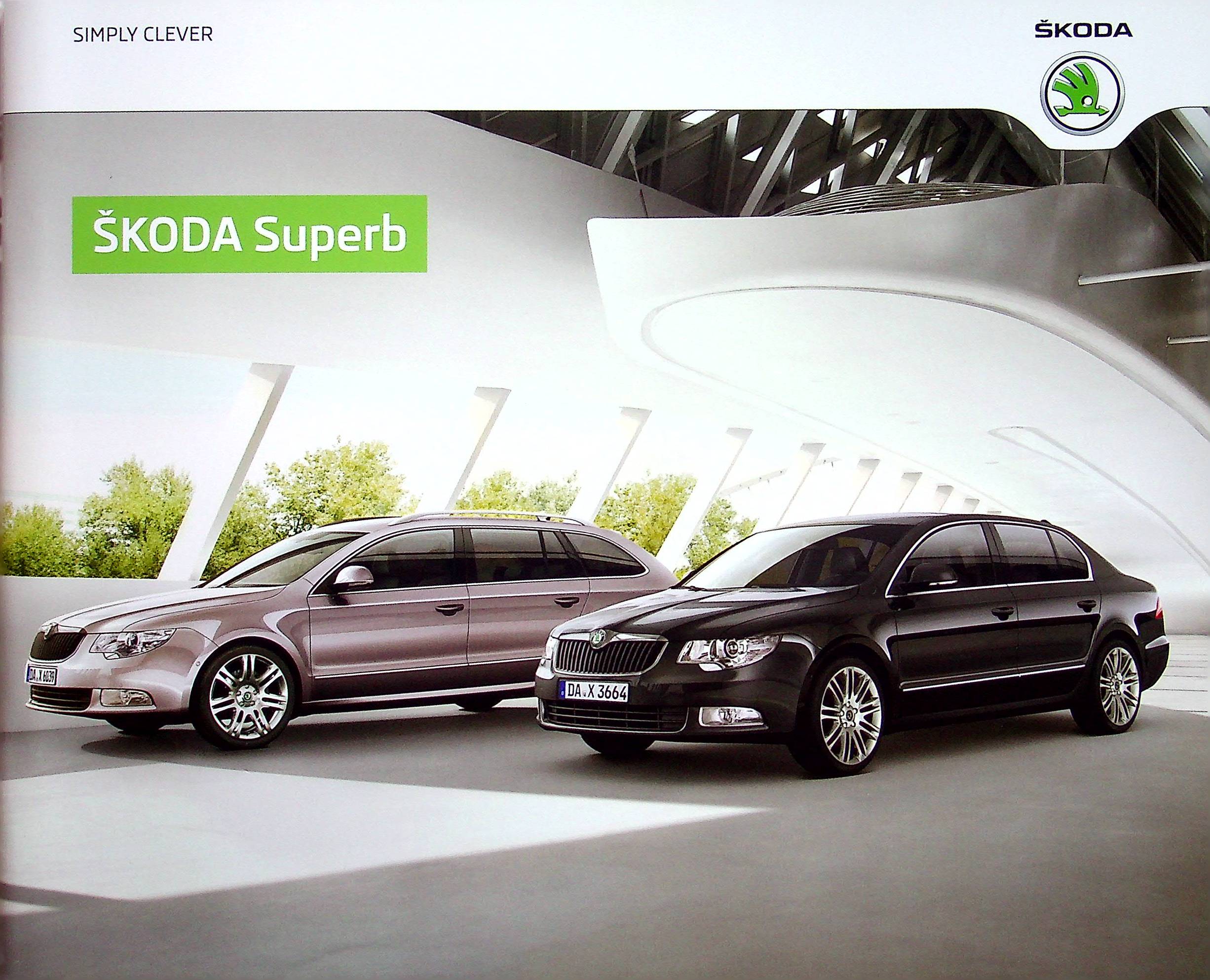 Skoda Superb Prospekt 10/2012
