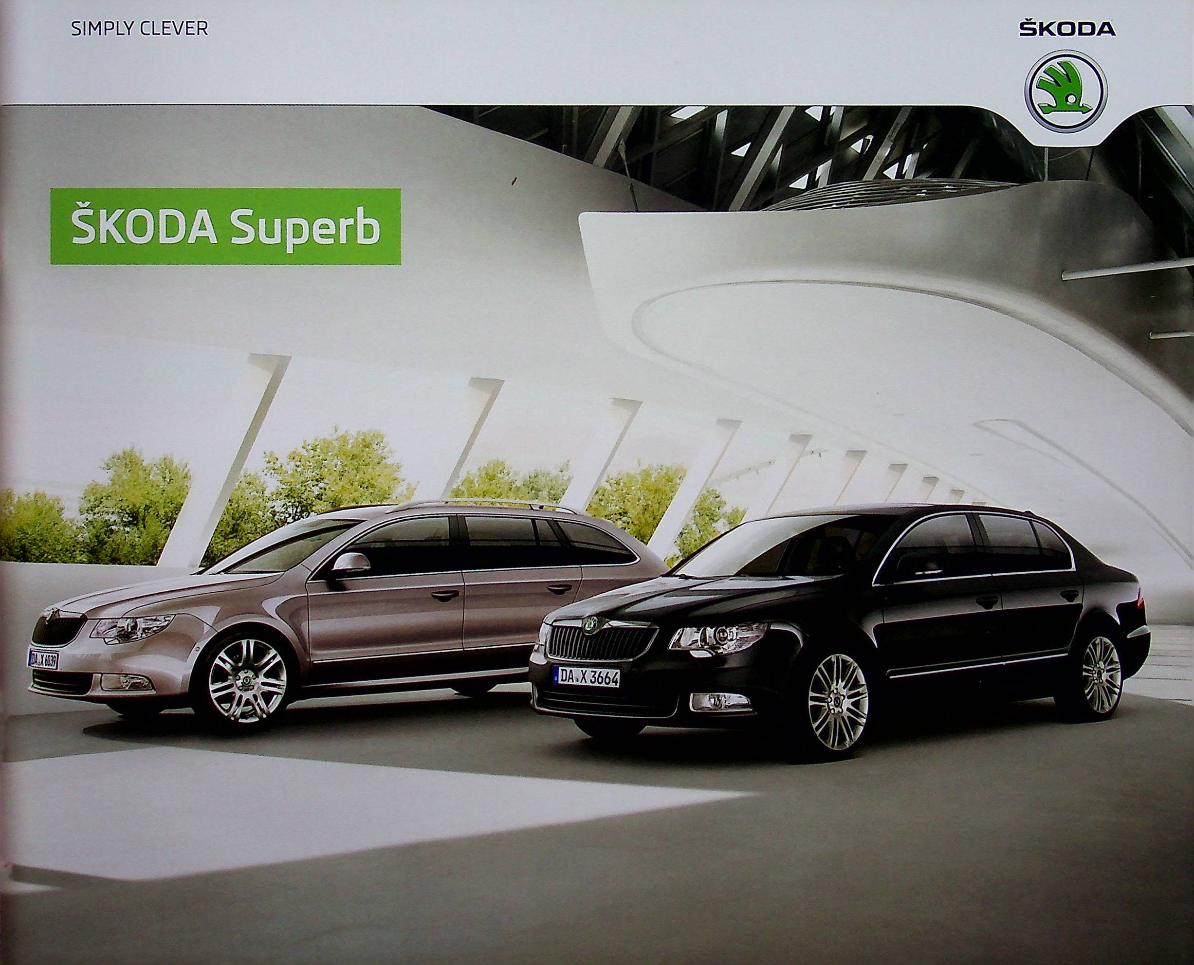 Skoda Superb Prospekt 08/2011
