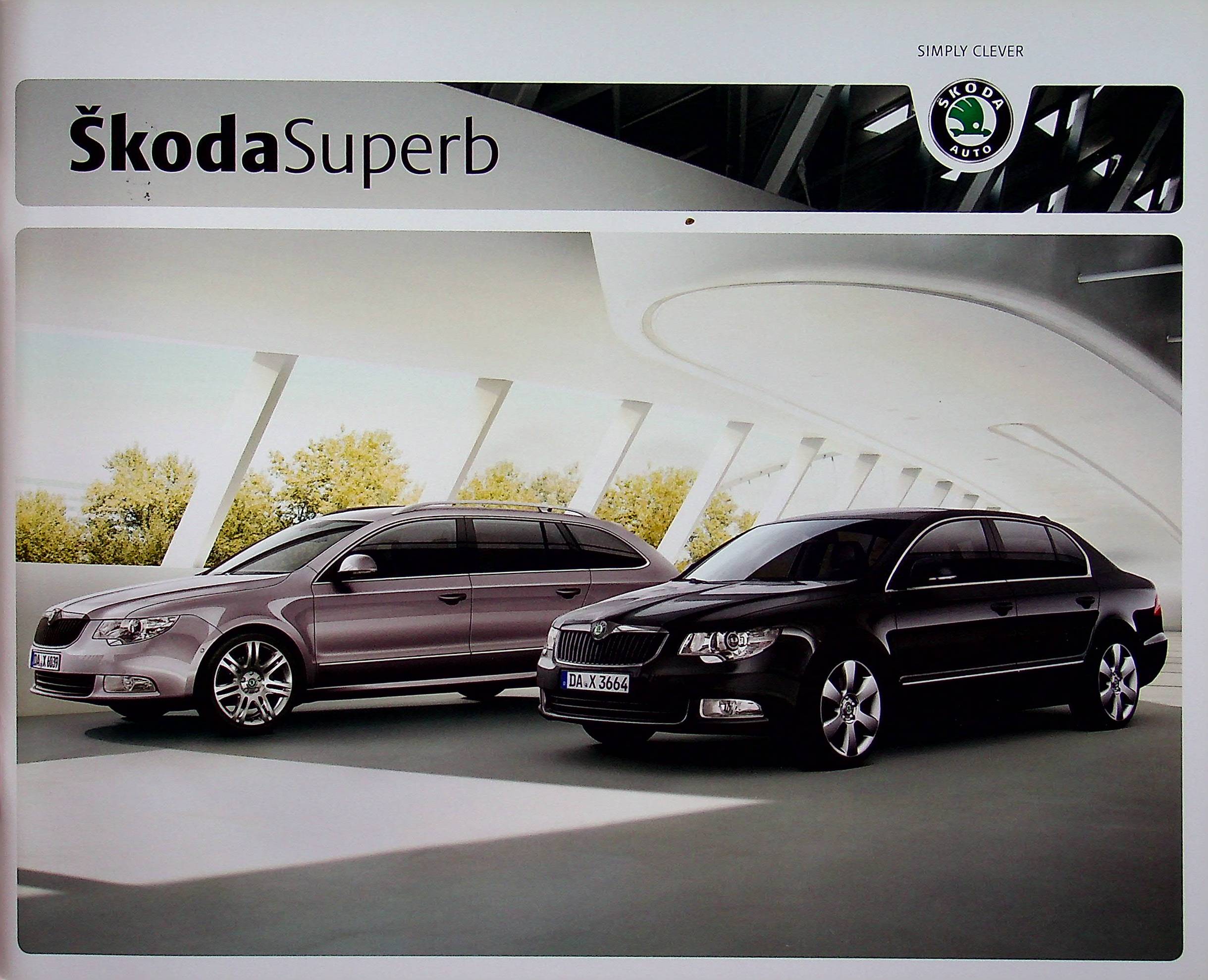 Skoda Superb Prospekt 11/2010