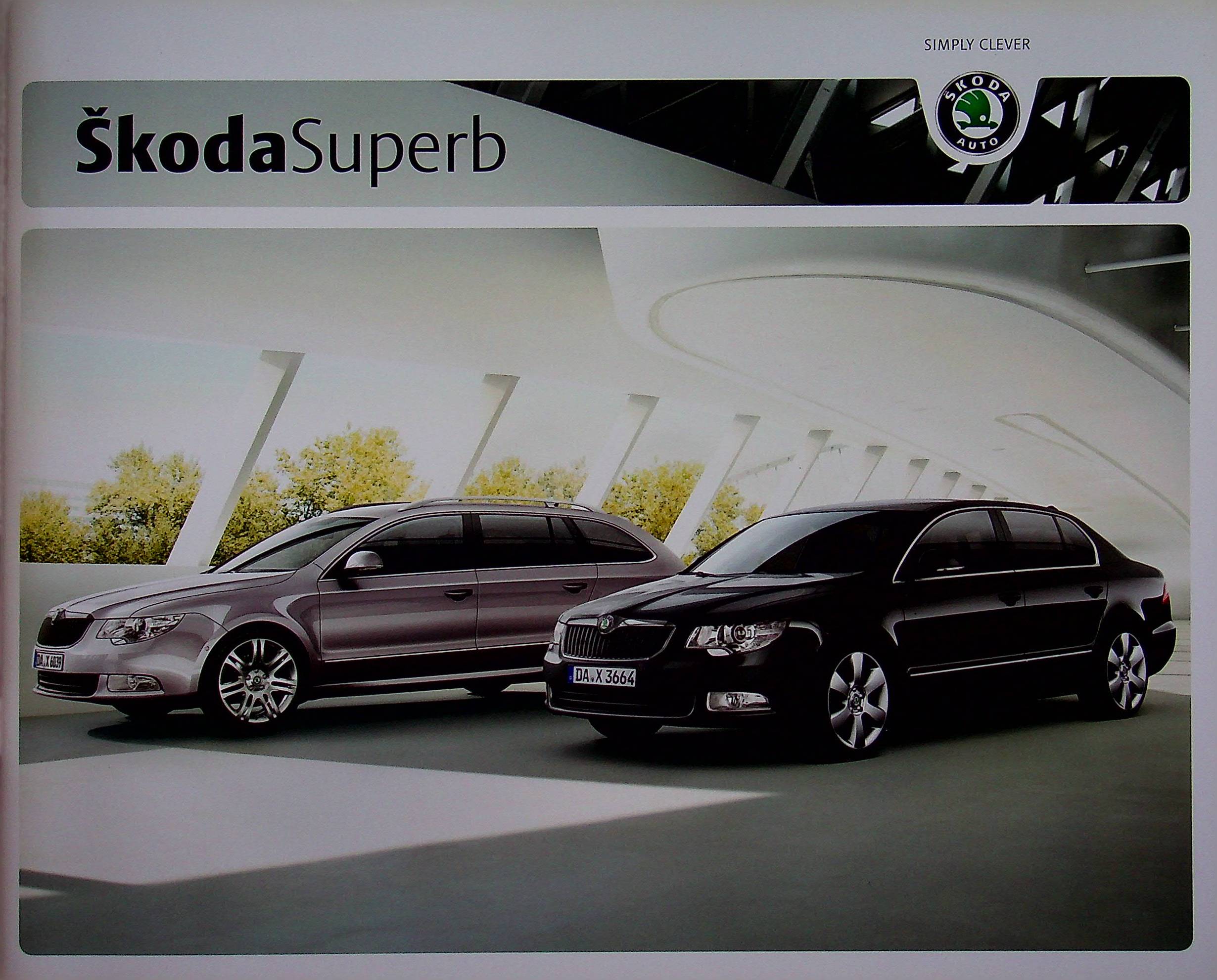 Skoda Superb Prospekt 09/2010