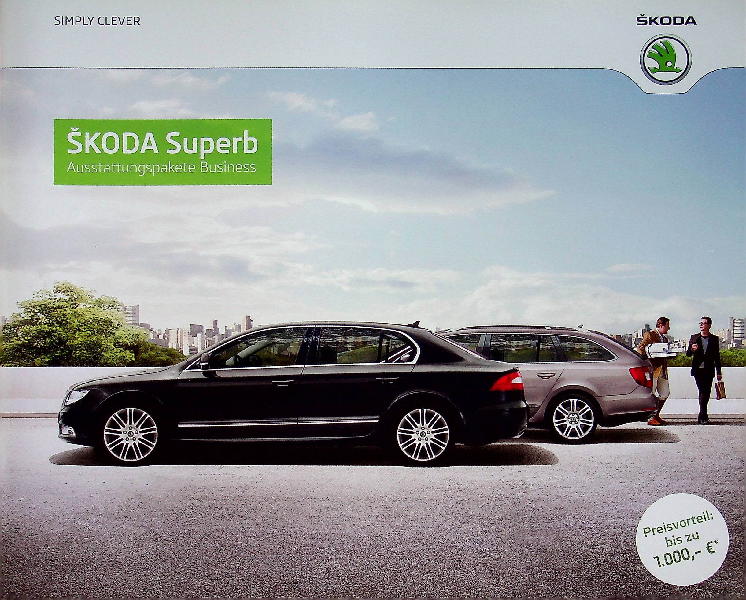 Skoda Superb - Business - Prospekt 08/2011