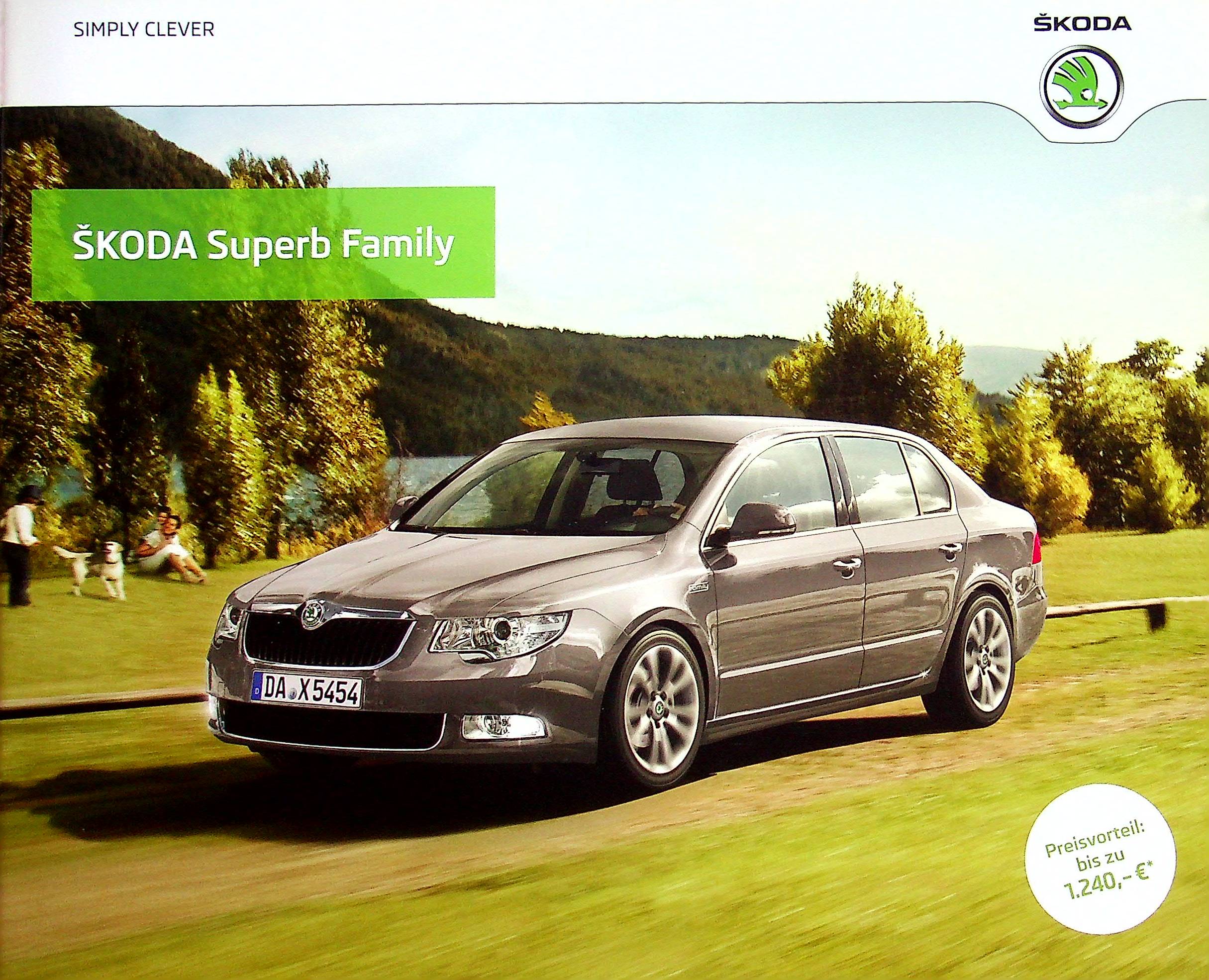 Skoda Superb - Family - Prospekt 04/2011