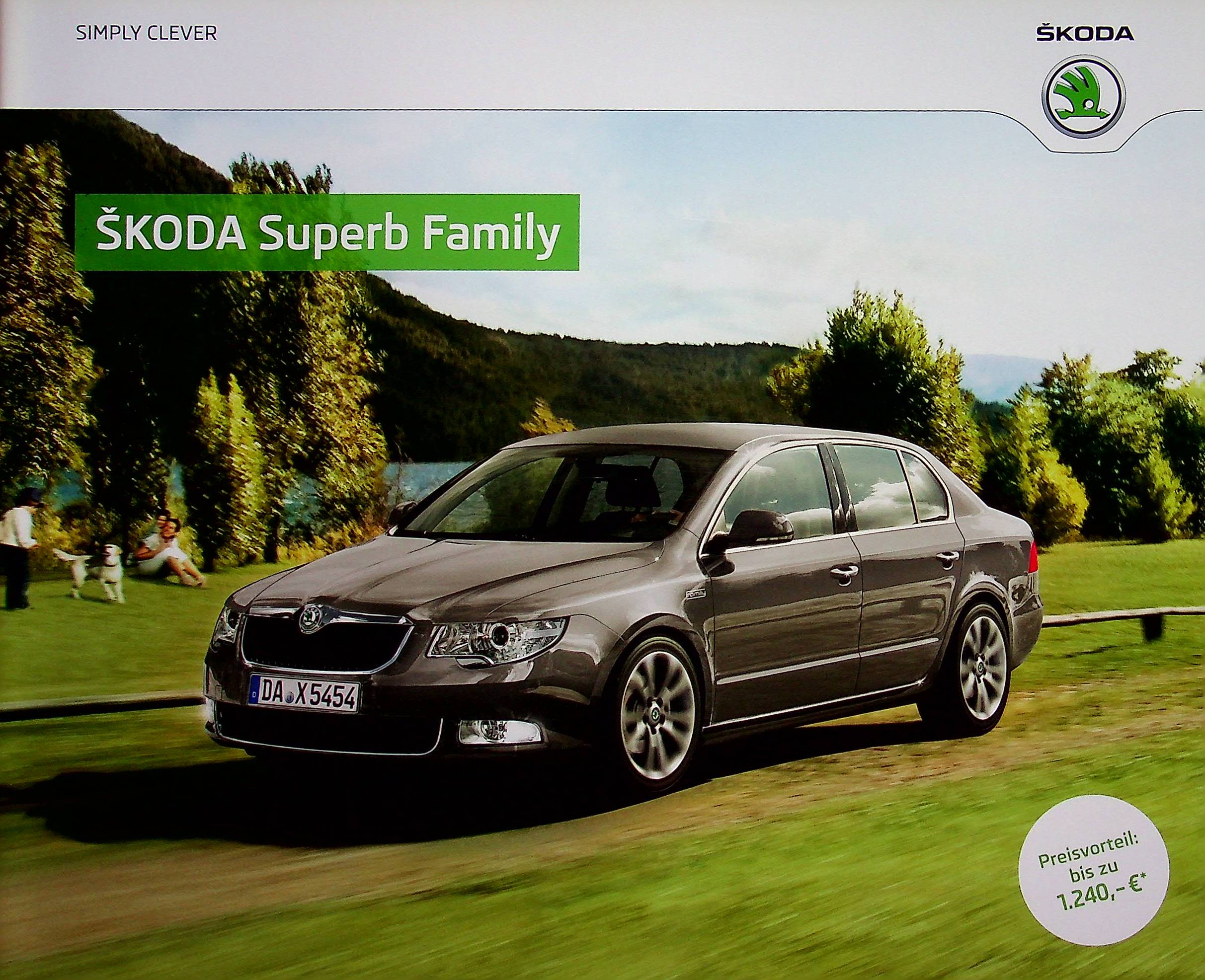 Skoda Superb - Family - Prospekt 12/2011