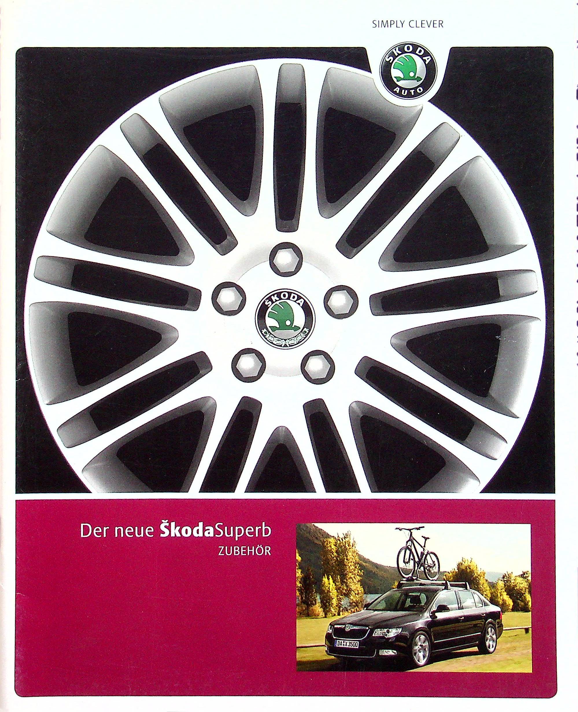 Skoda Superb - Zubehör - Prospekt 07/2008