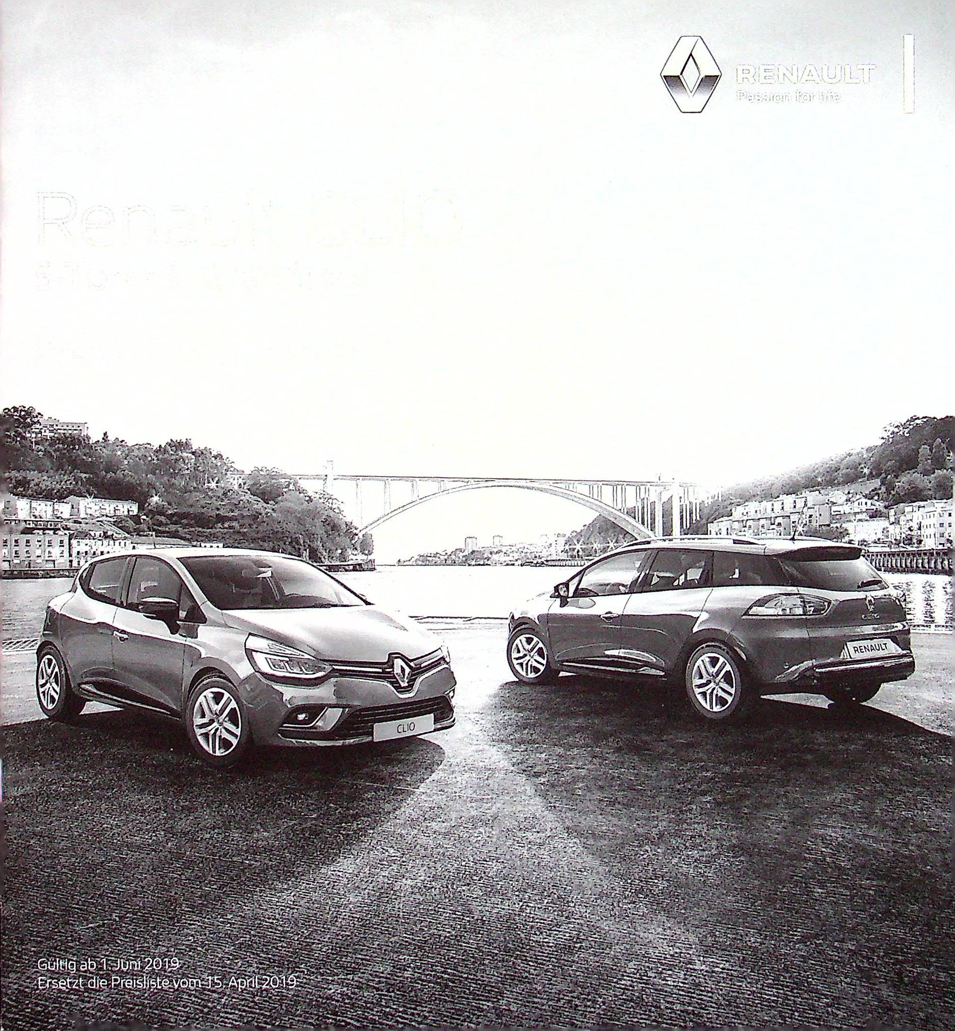 Renault Clio + Grandtour - Preise & Extras - Prospekt 06/2019