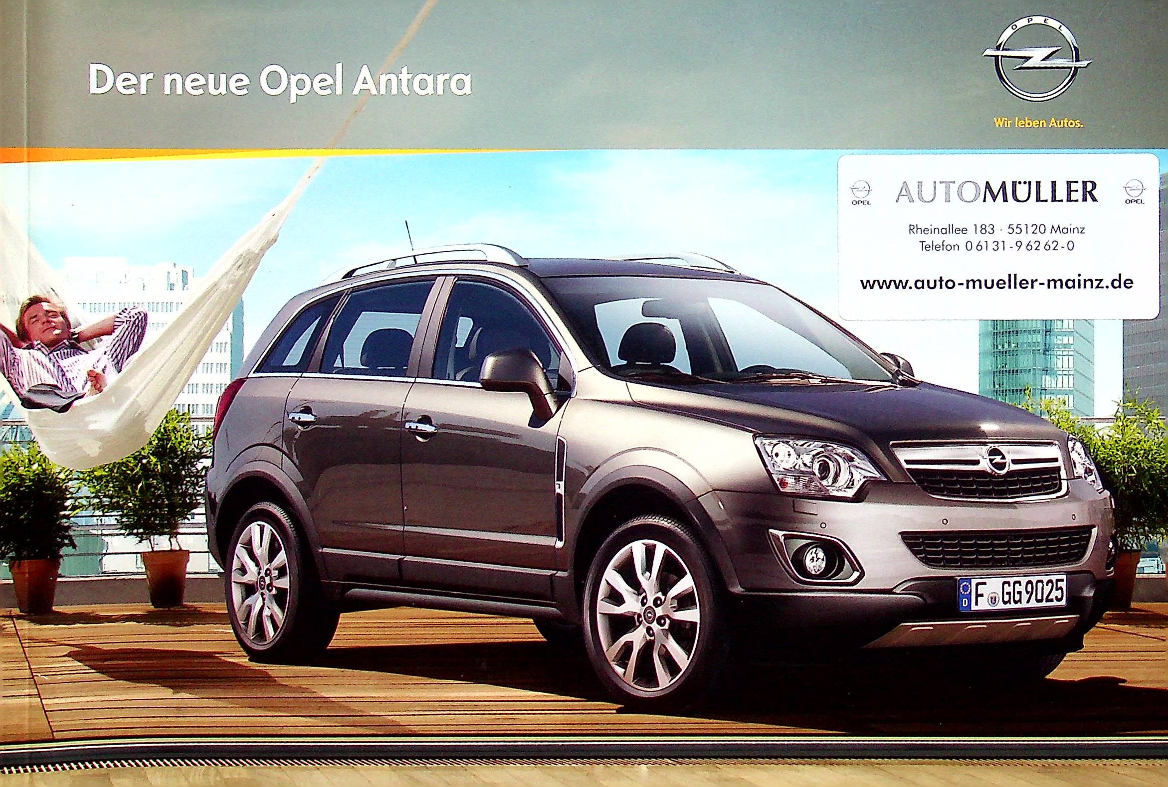 Opel Antara Prospekt 11/2010