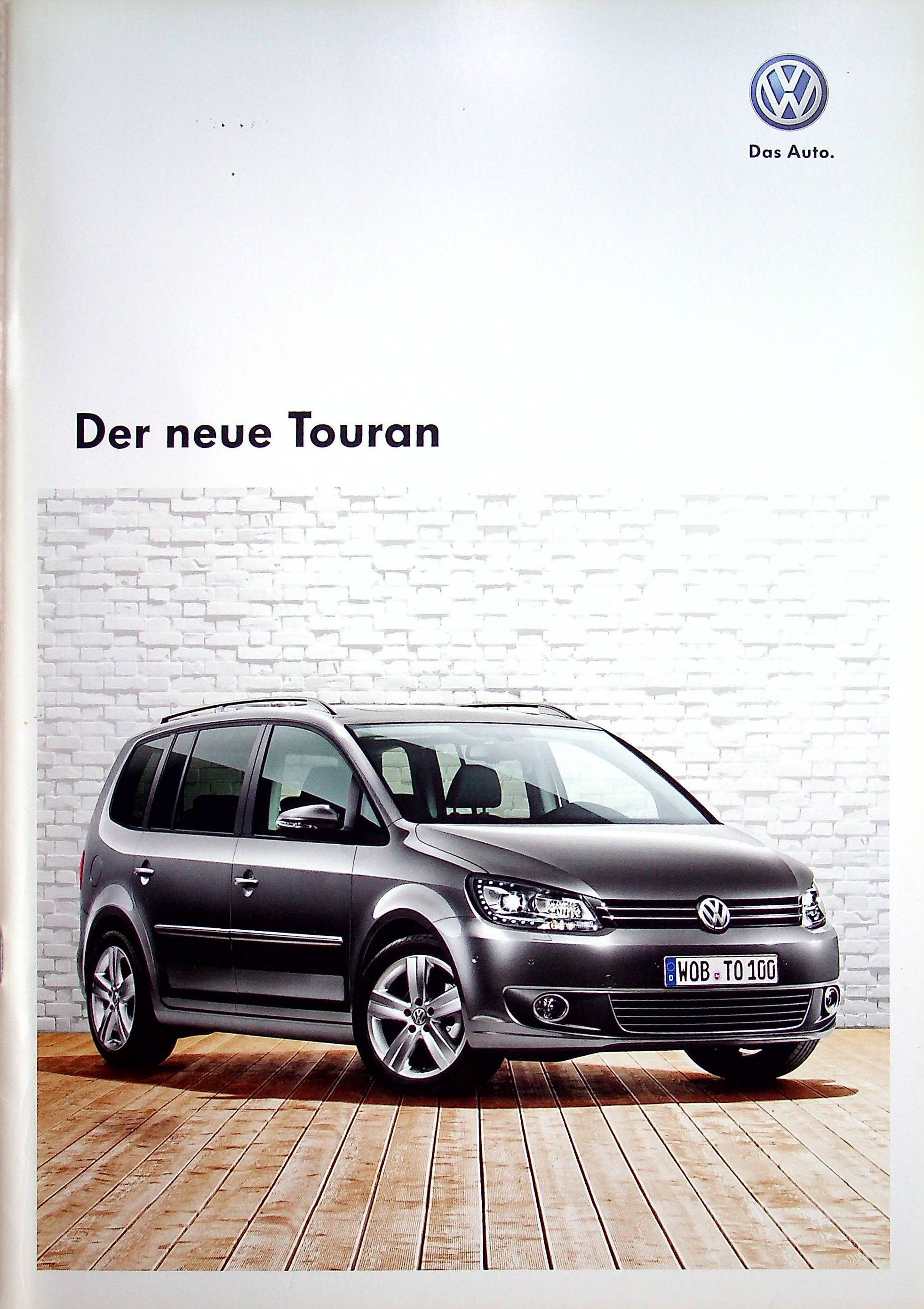 VW Touran Prospekt 04/2010