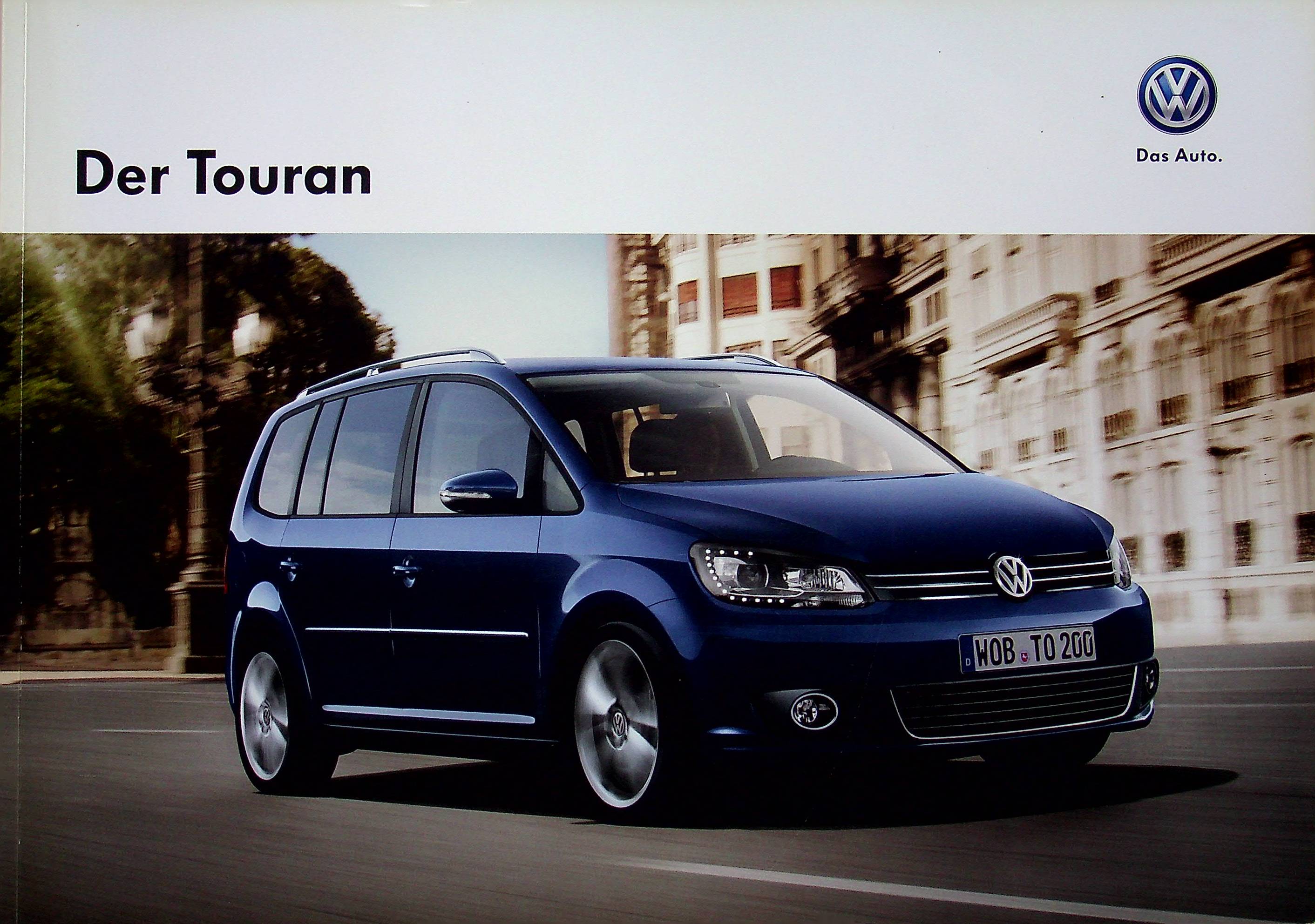 VW Touran Prospekt 10/2012