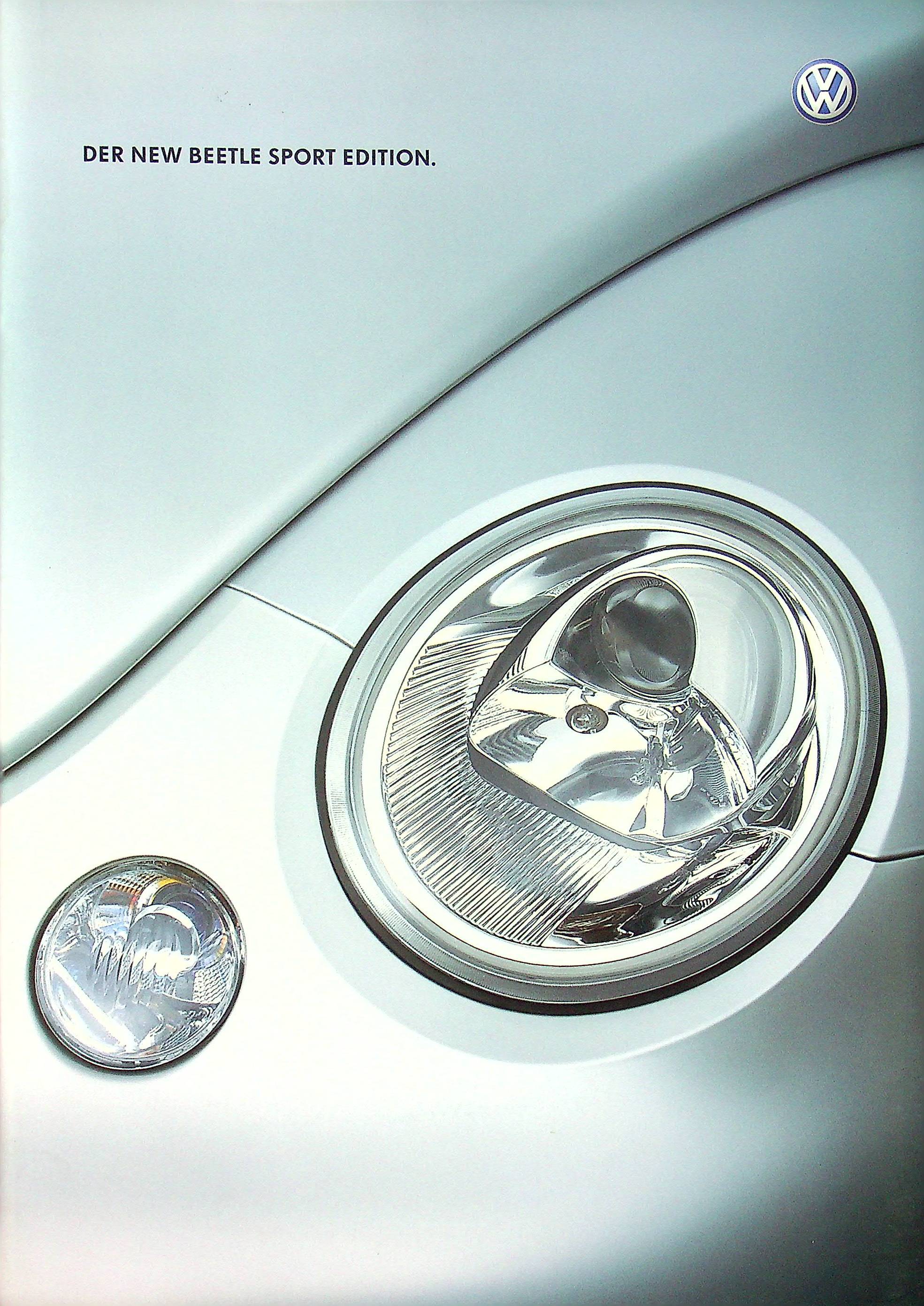 VW New Beetle - Sport Edition - Prospekt 04/2002