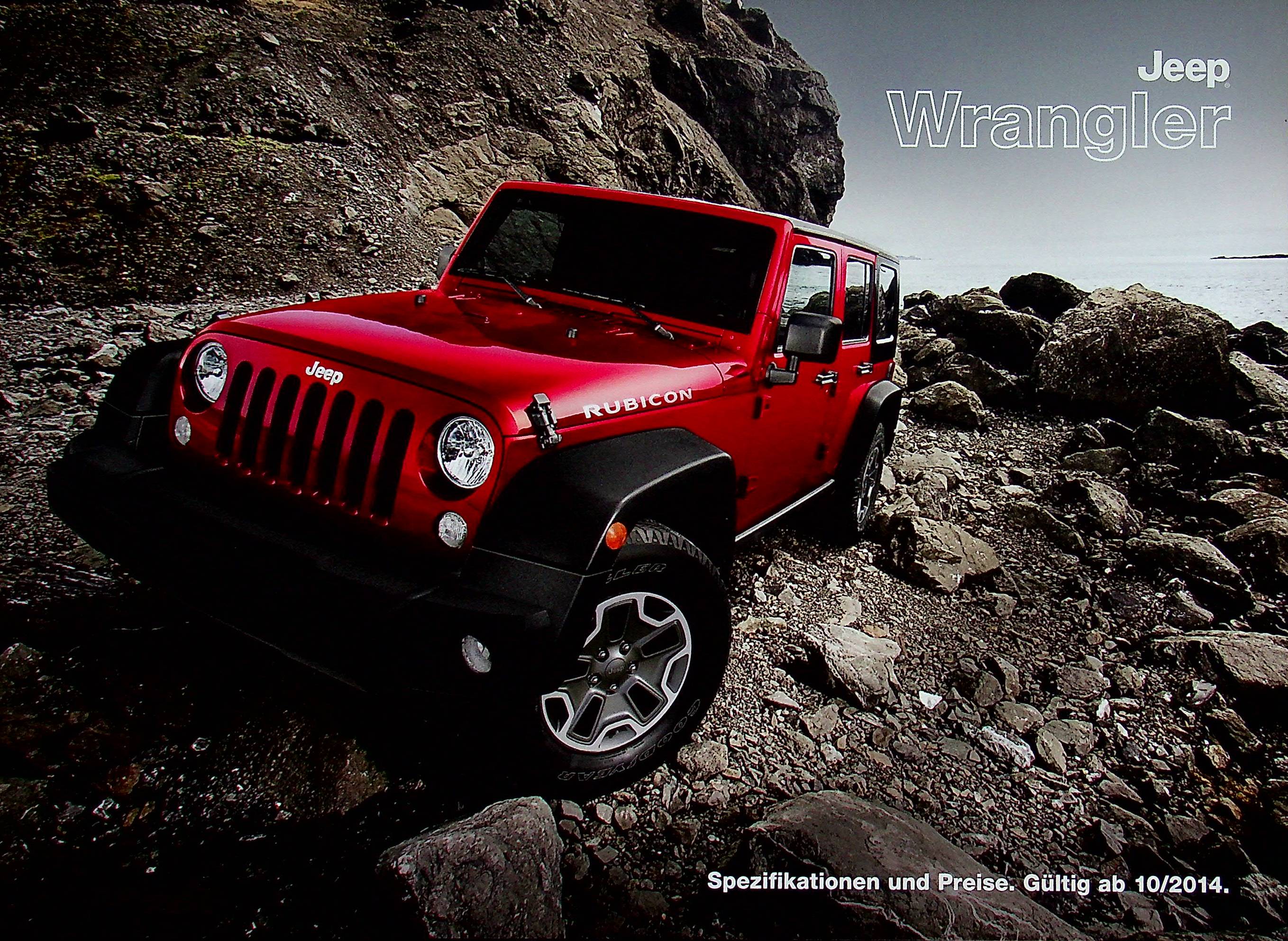 Jeep Wrangler - Preisliste & Extras - Prospekt 10/2014