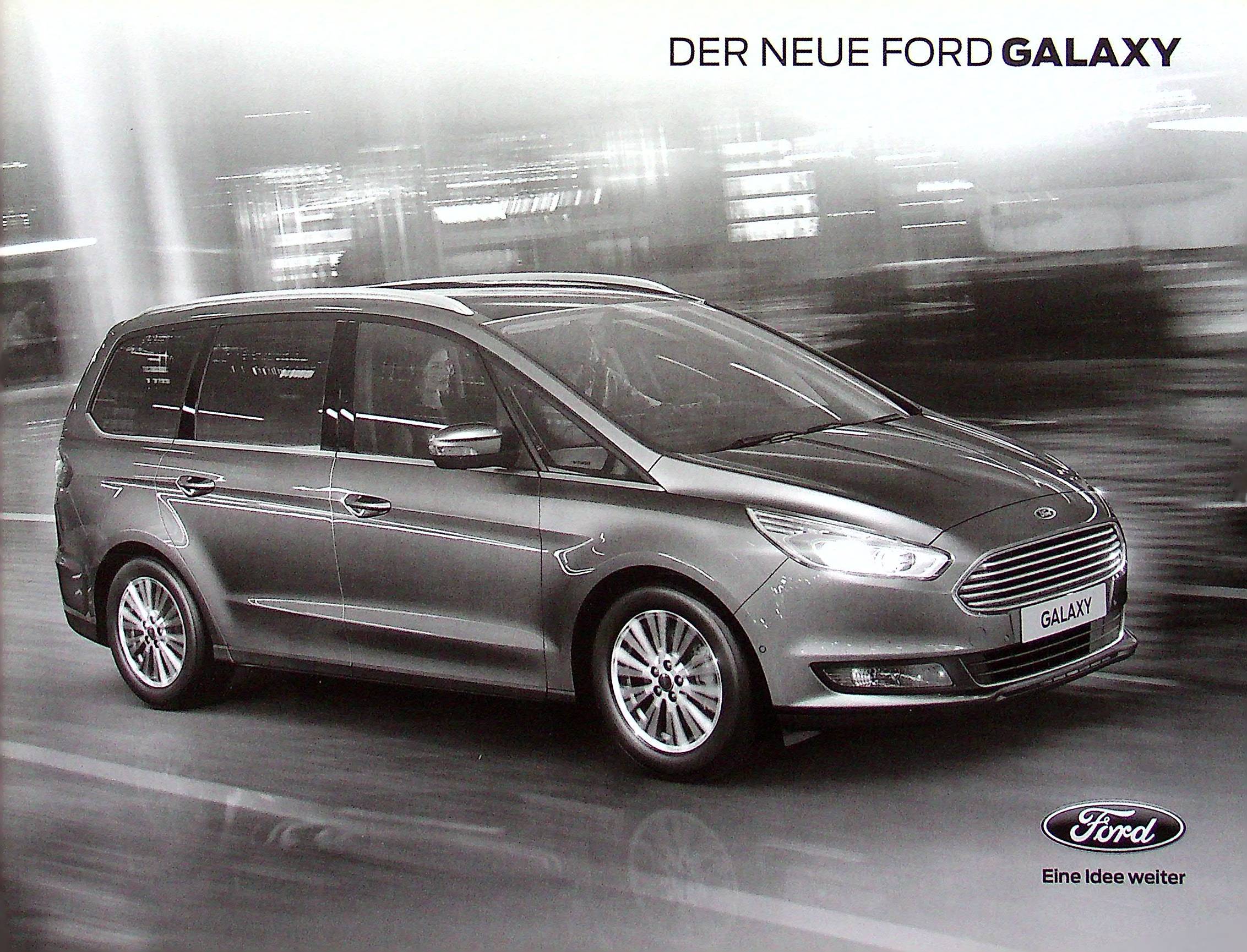 Ford Galaxy - Preisliste & Extras - Prospekt 08/2015