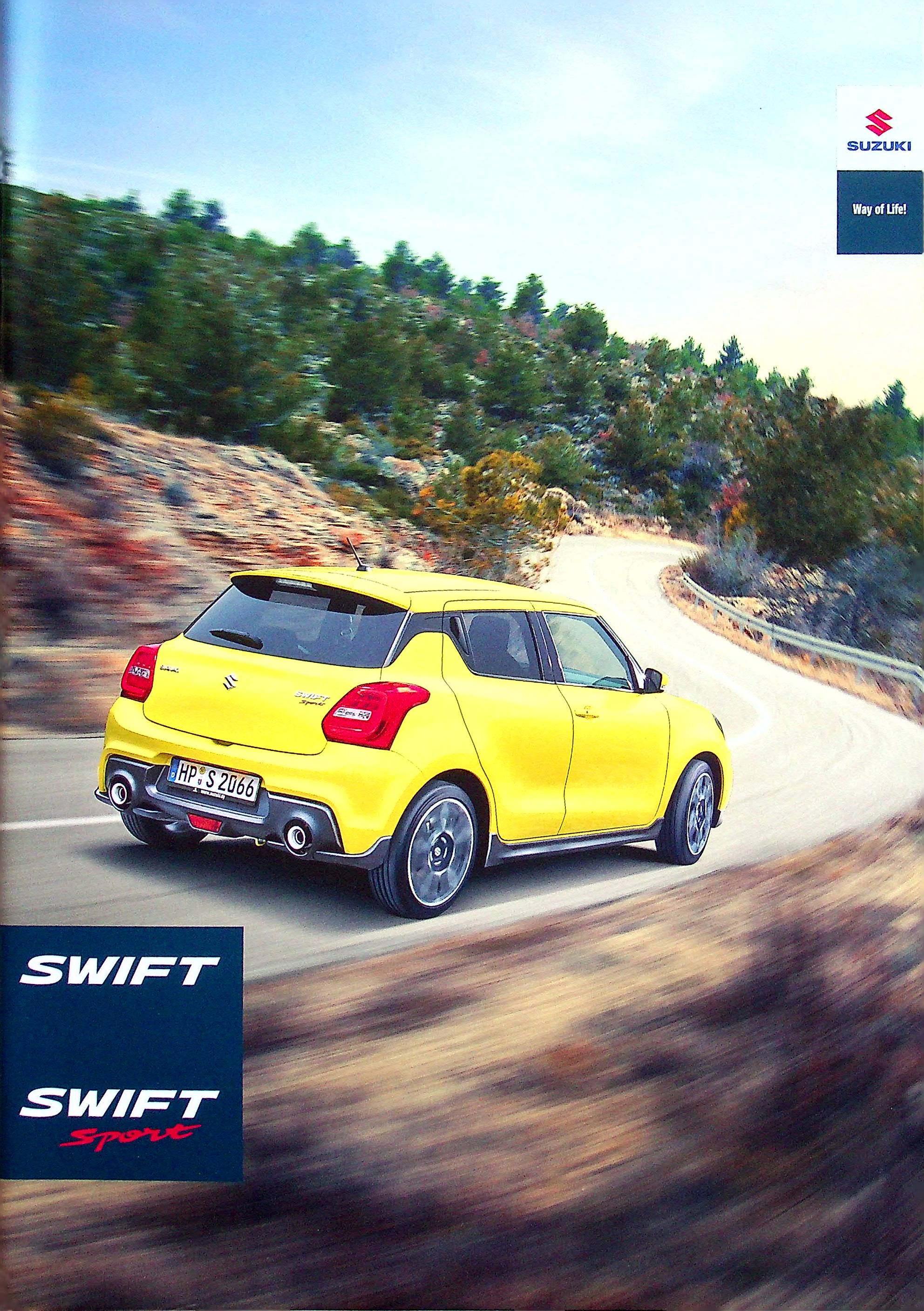 Suzuki Swift Sport Prospekt 11/2018