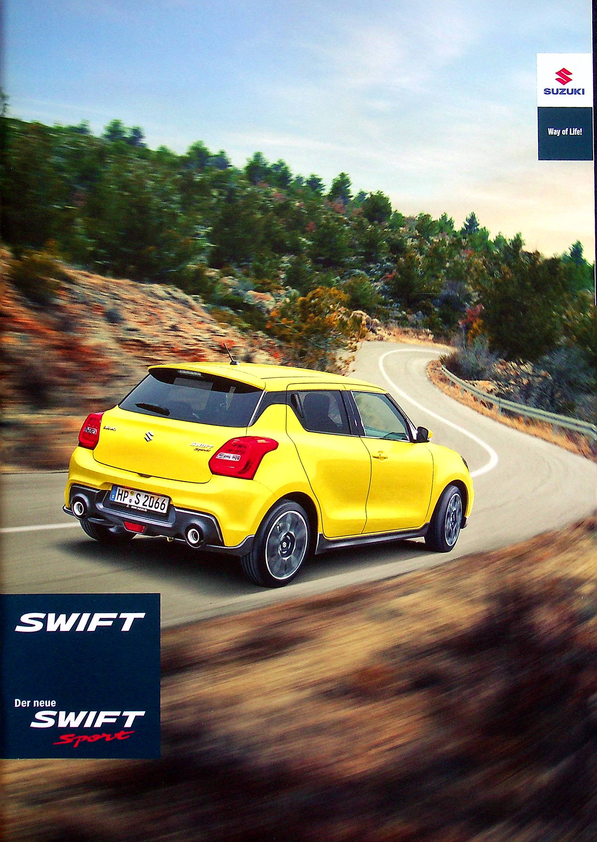 Suzuki Swift Sport Prospekt 06/2018