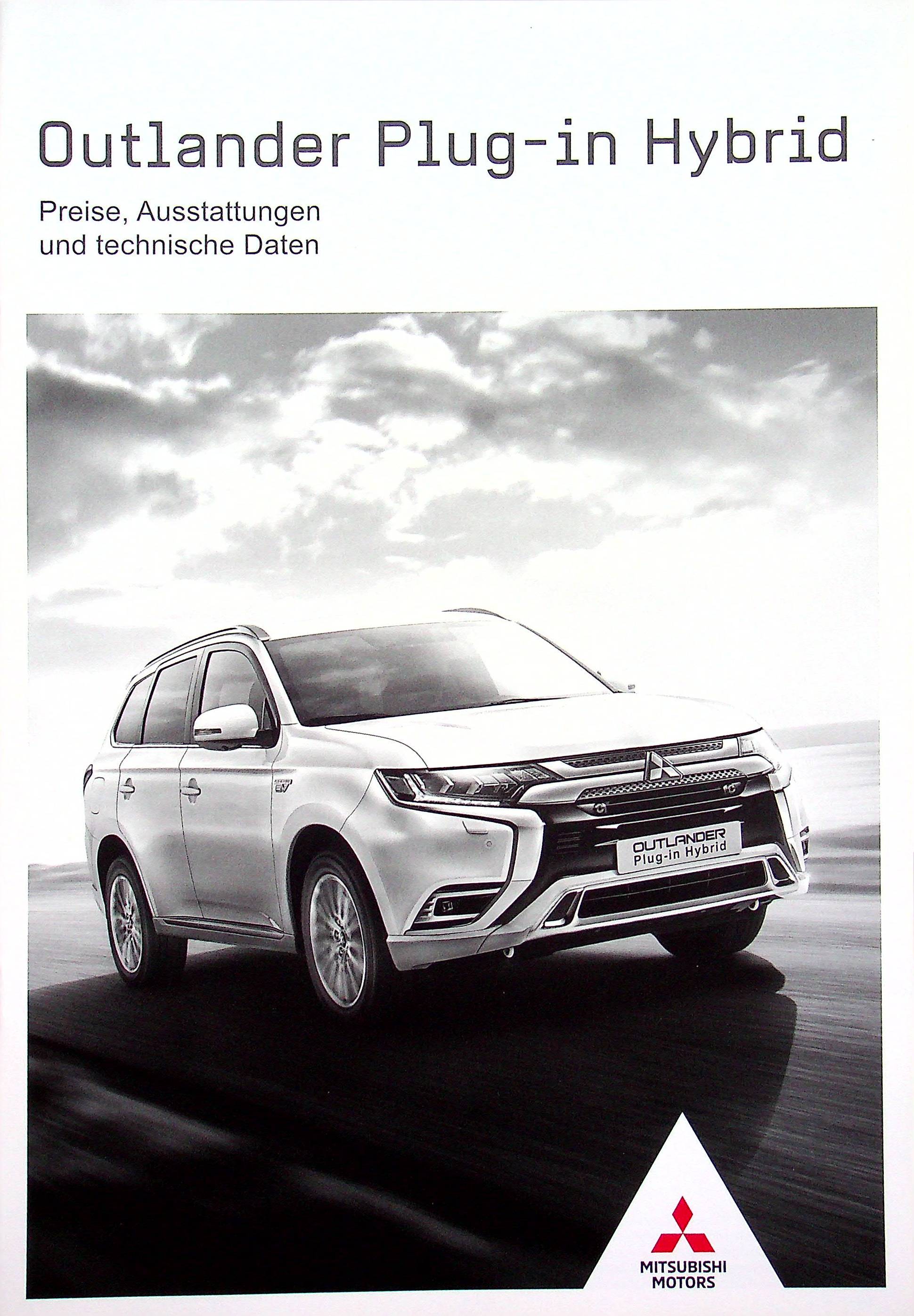 Mitsubishi Outlander Plug-in - Preise & Extras - Prospekt 11/2018