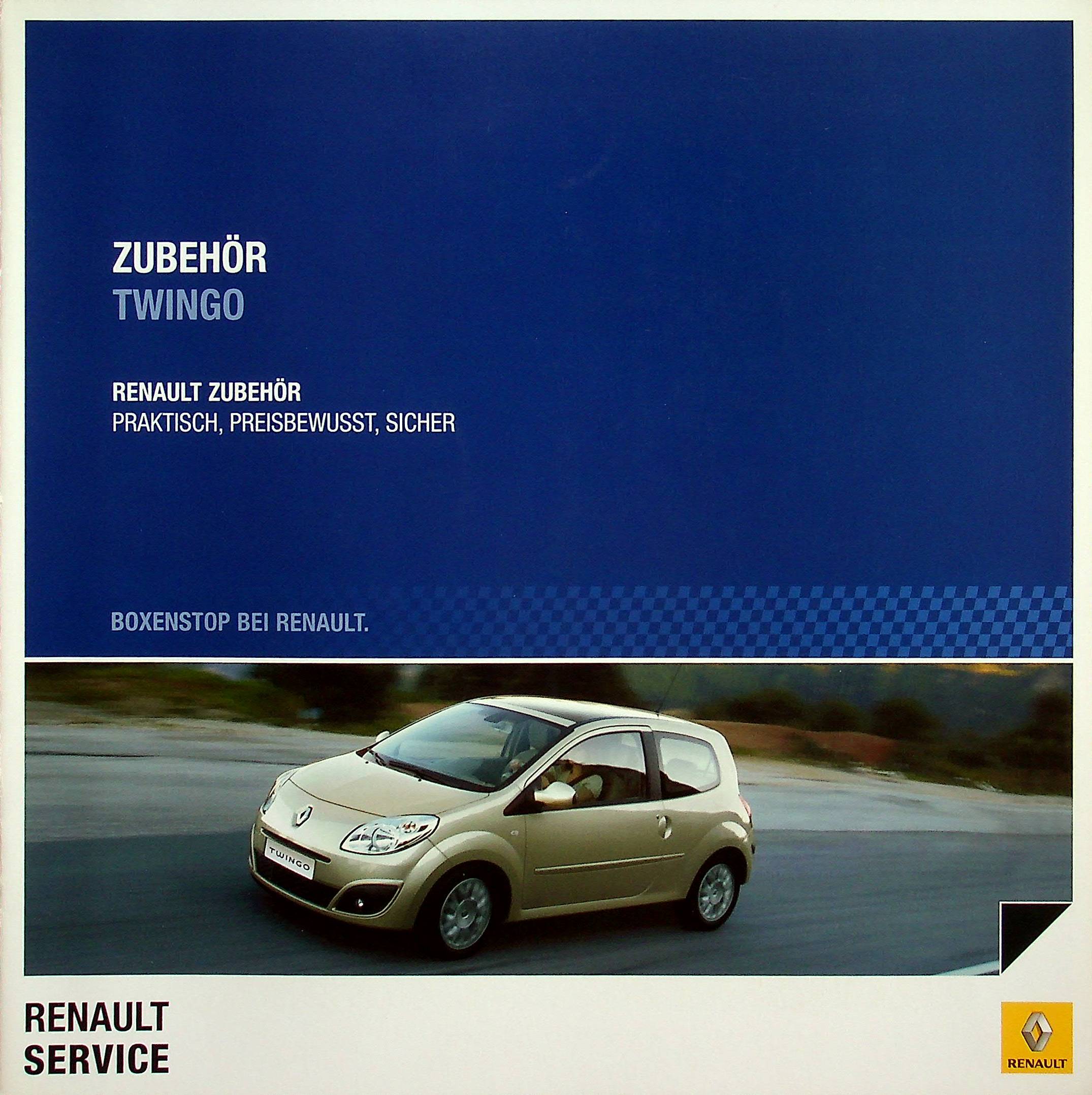 Renault Twingo - Zubehör - Prospekt 02/2008
