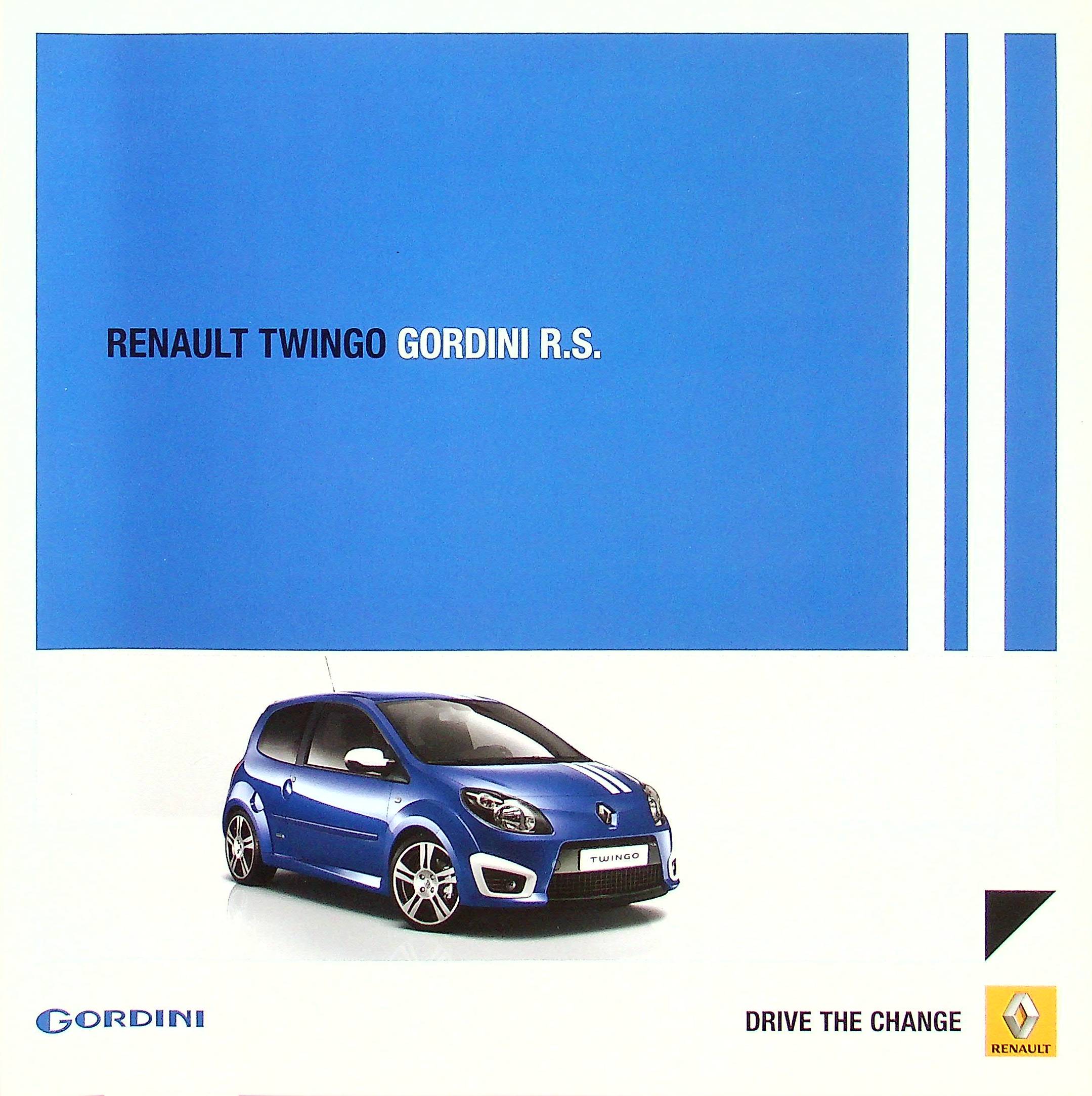 Renault Twingo - Gordini R.S. - Prospekt 03/2010